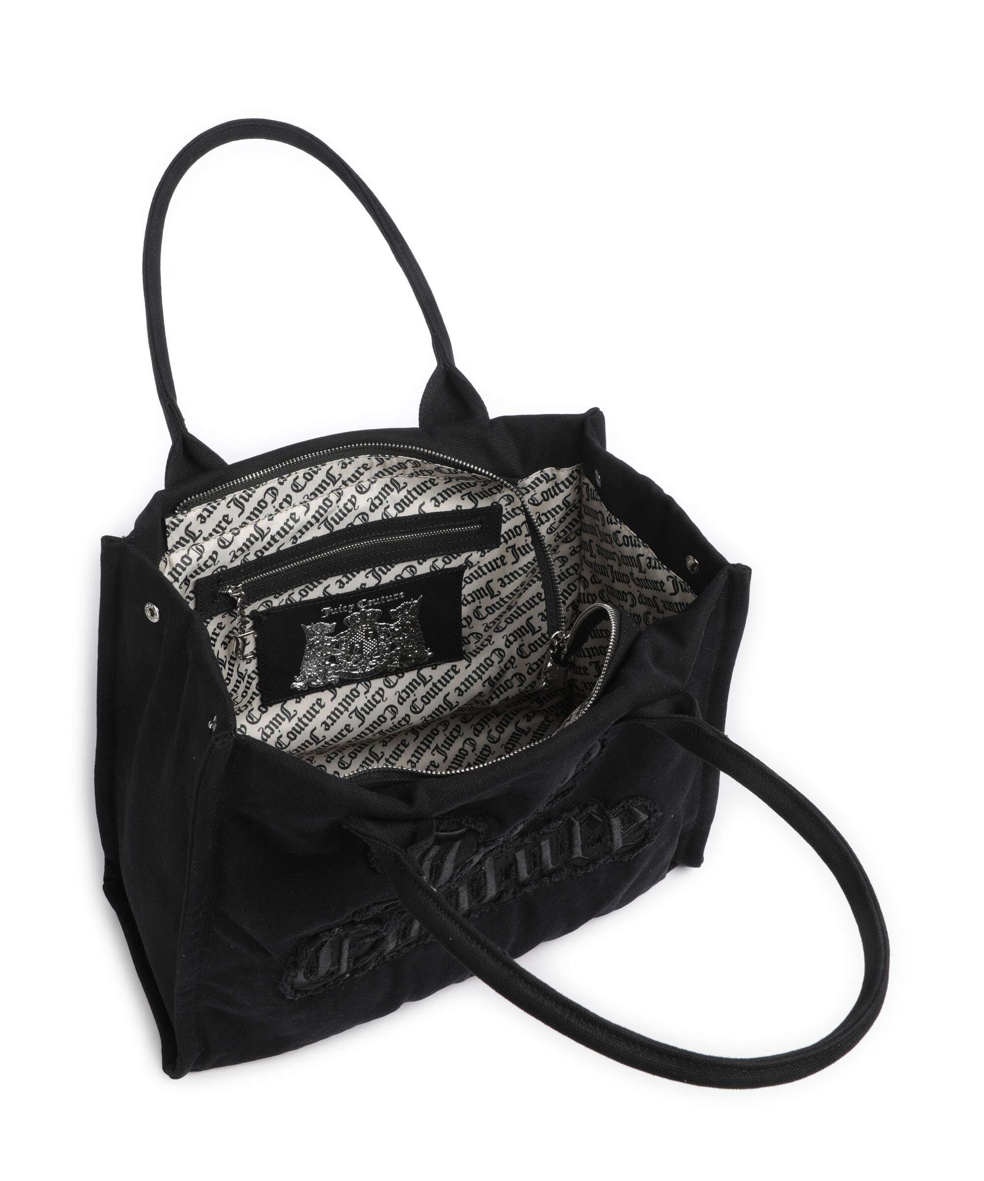 Juicy Couture Iris Distressed L Boodschappentas black - Image 6