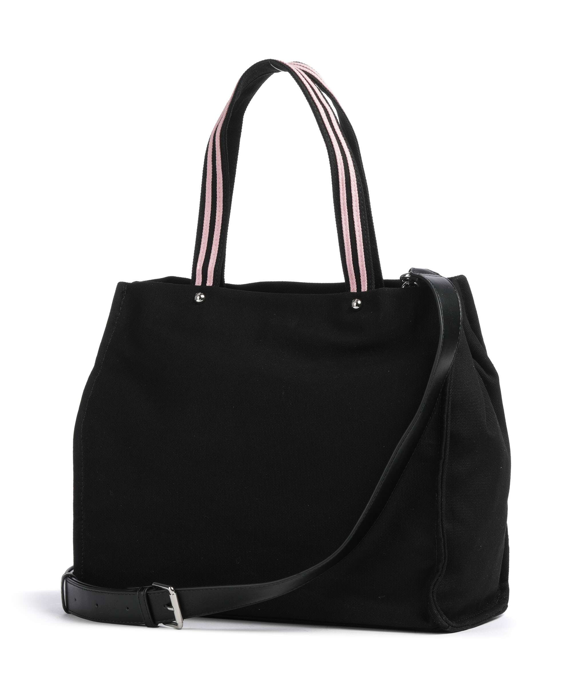 Juicy Couture Iris Patch Canvas L Boodschappentas black/juicy pink - Image 4