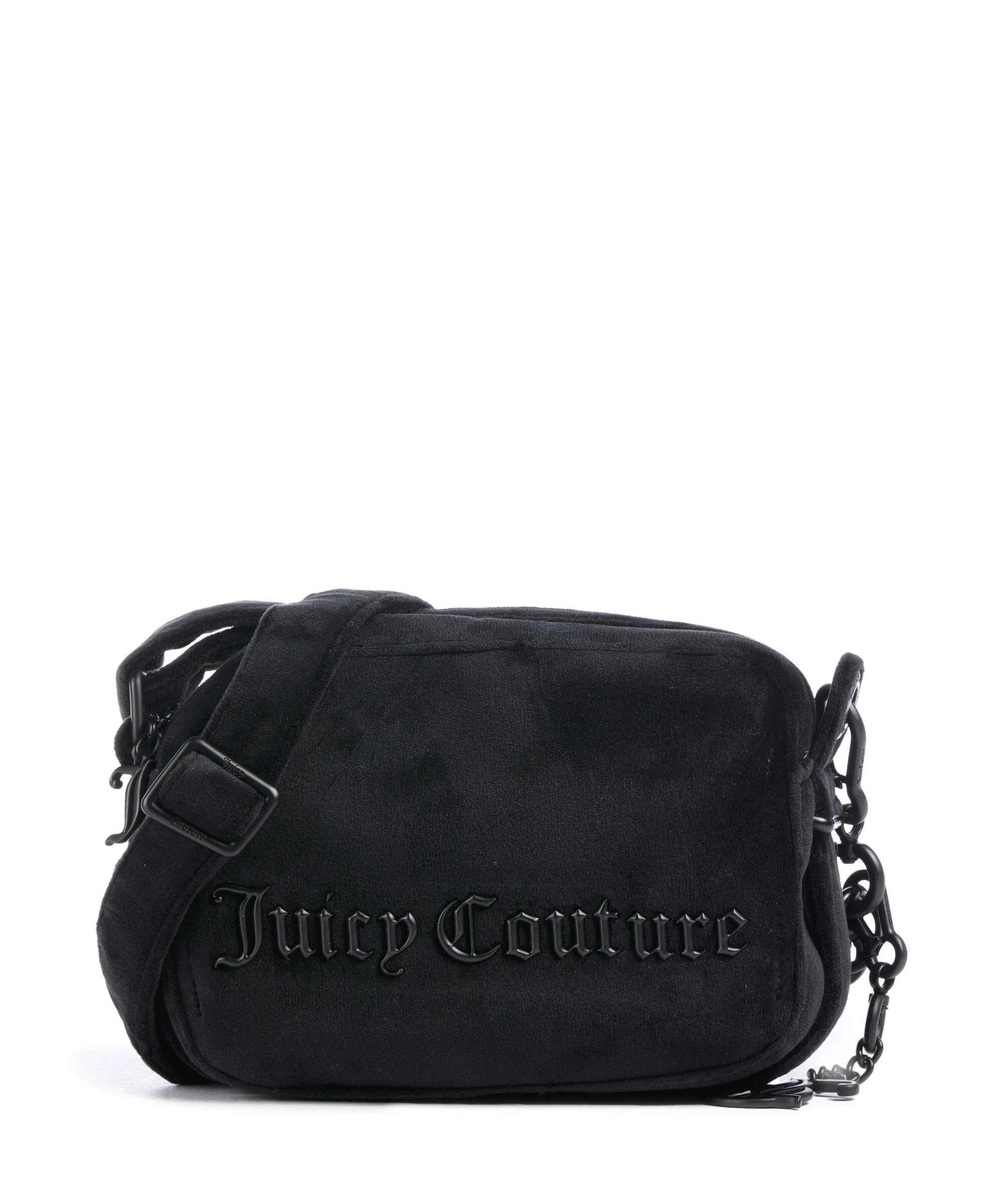 Juicy Couture Jasmine Velvet Crossbody tas black