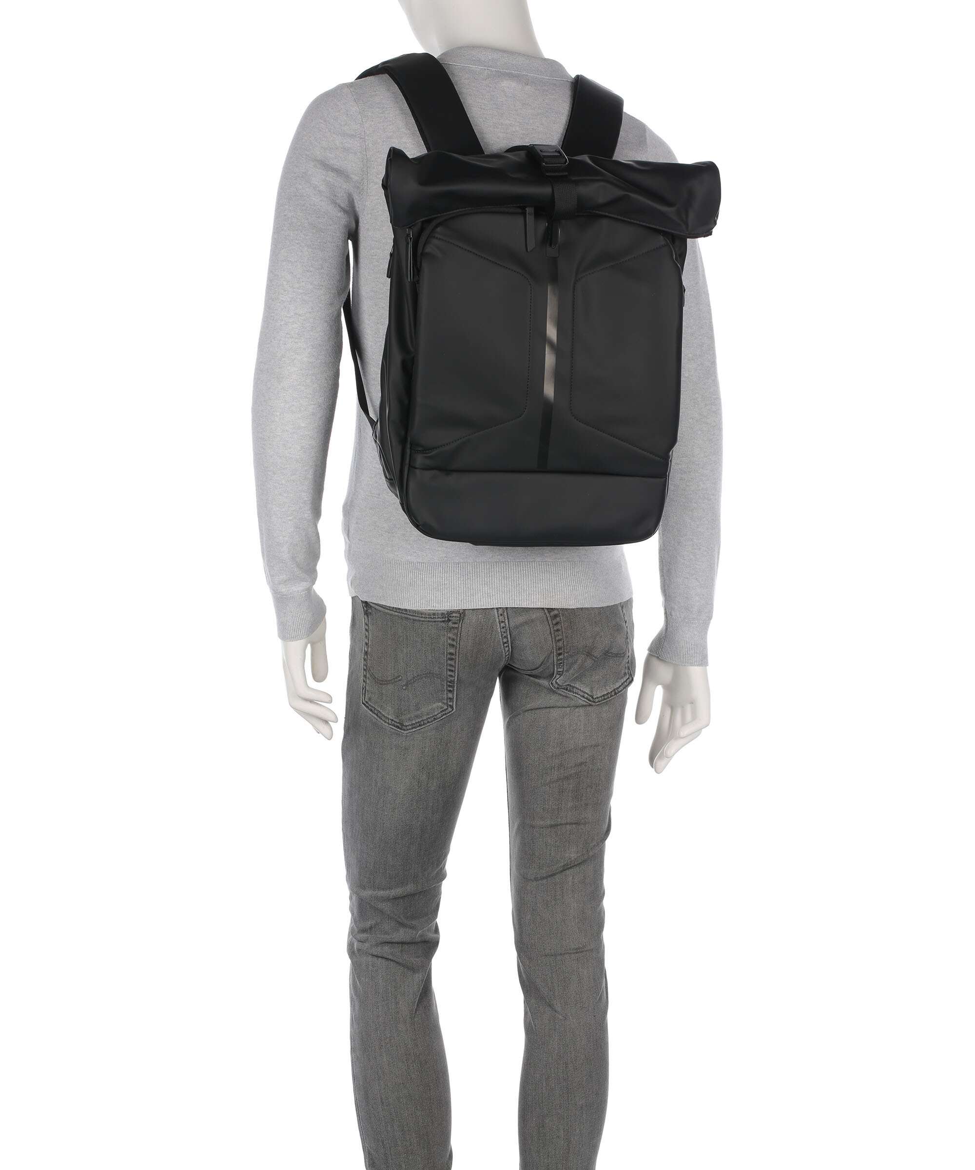 Jump Obsidian Rolltop rugzak black - Image 3