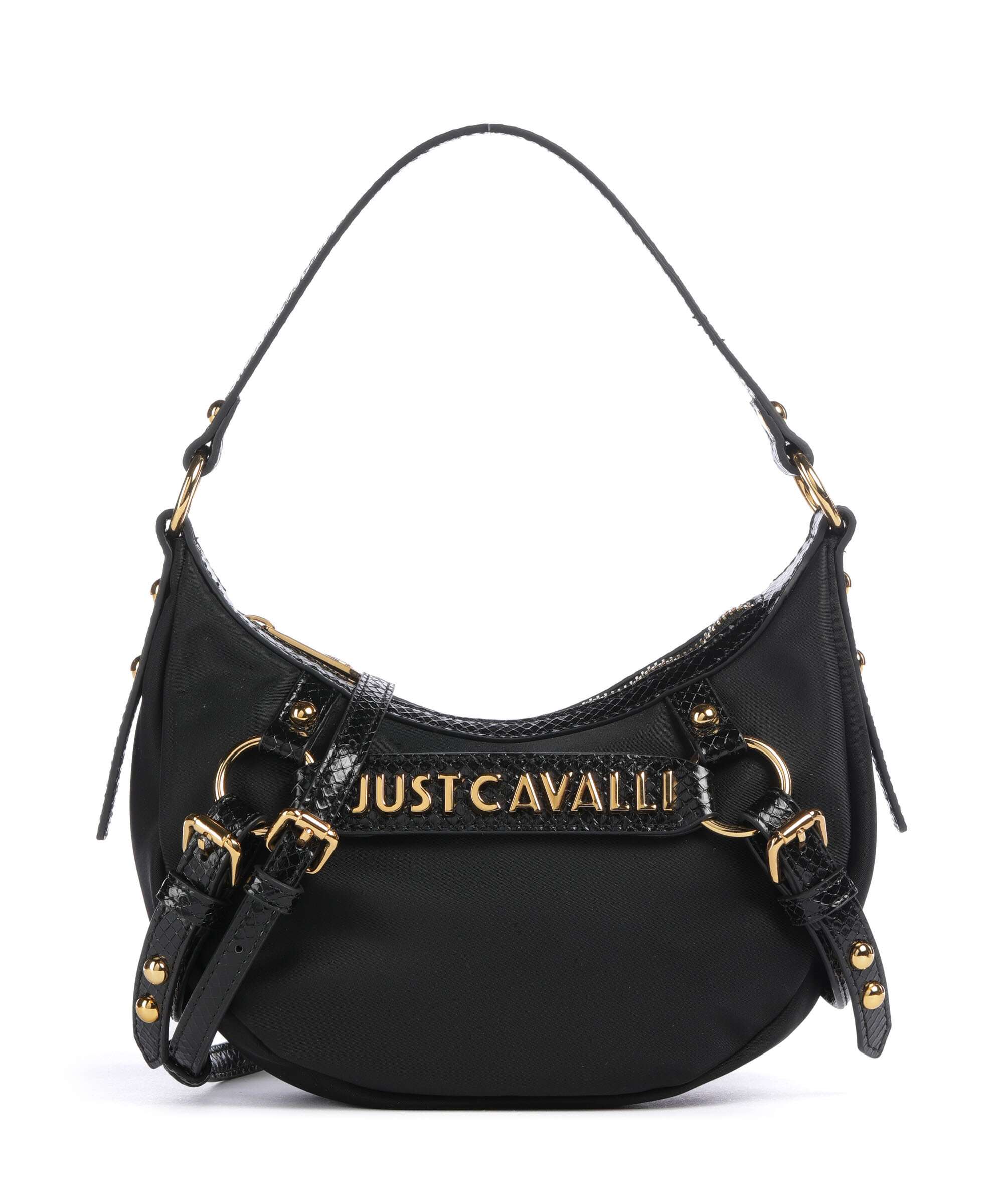 Just Cavalli Foulard Cage Schoudertas black