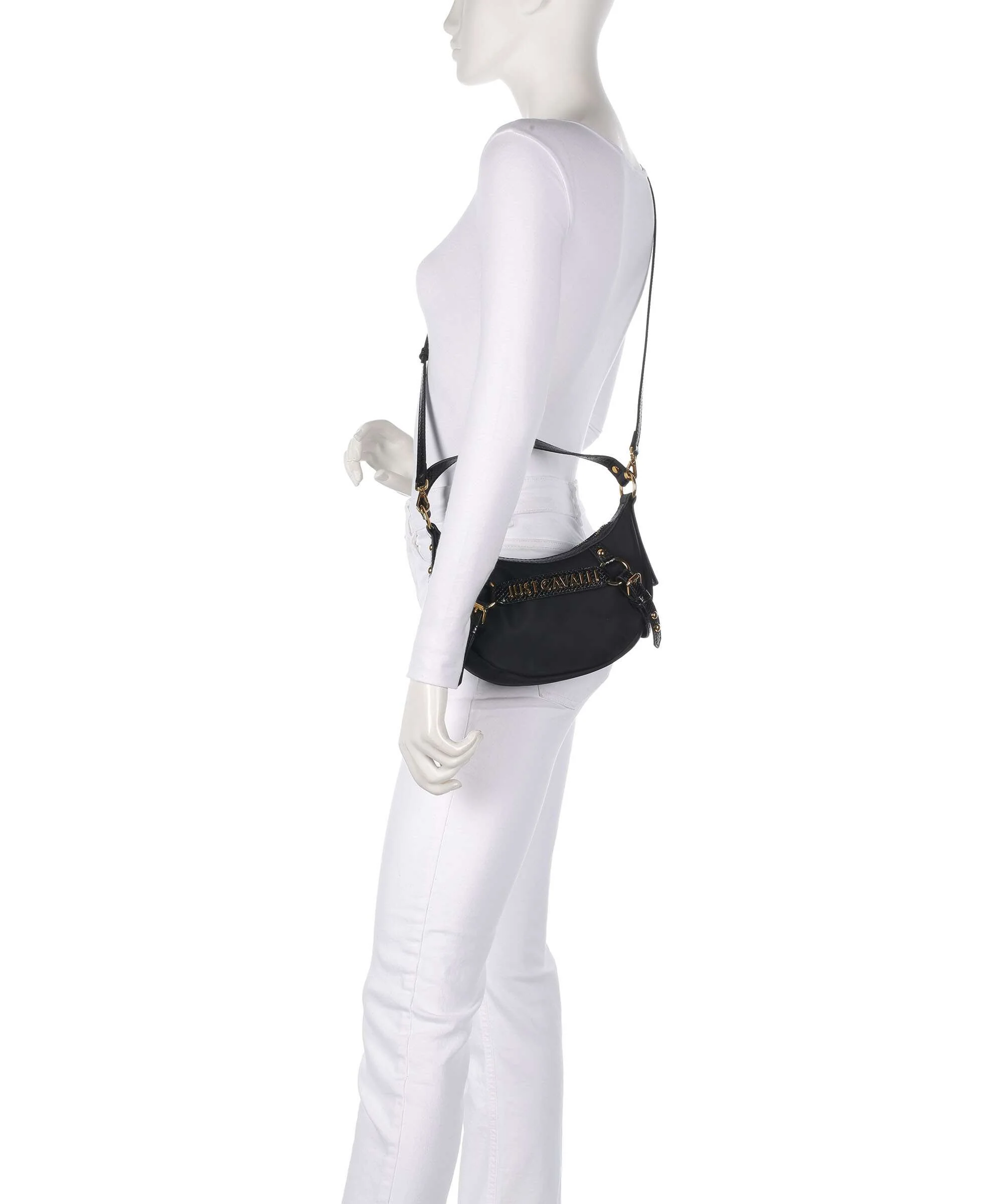 Just Cavalli Foulard Cage Schoudertas black - Image 4