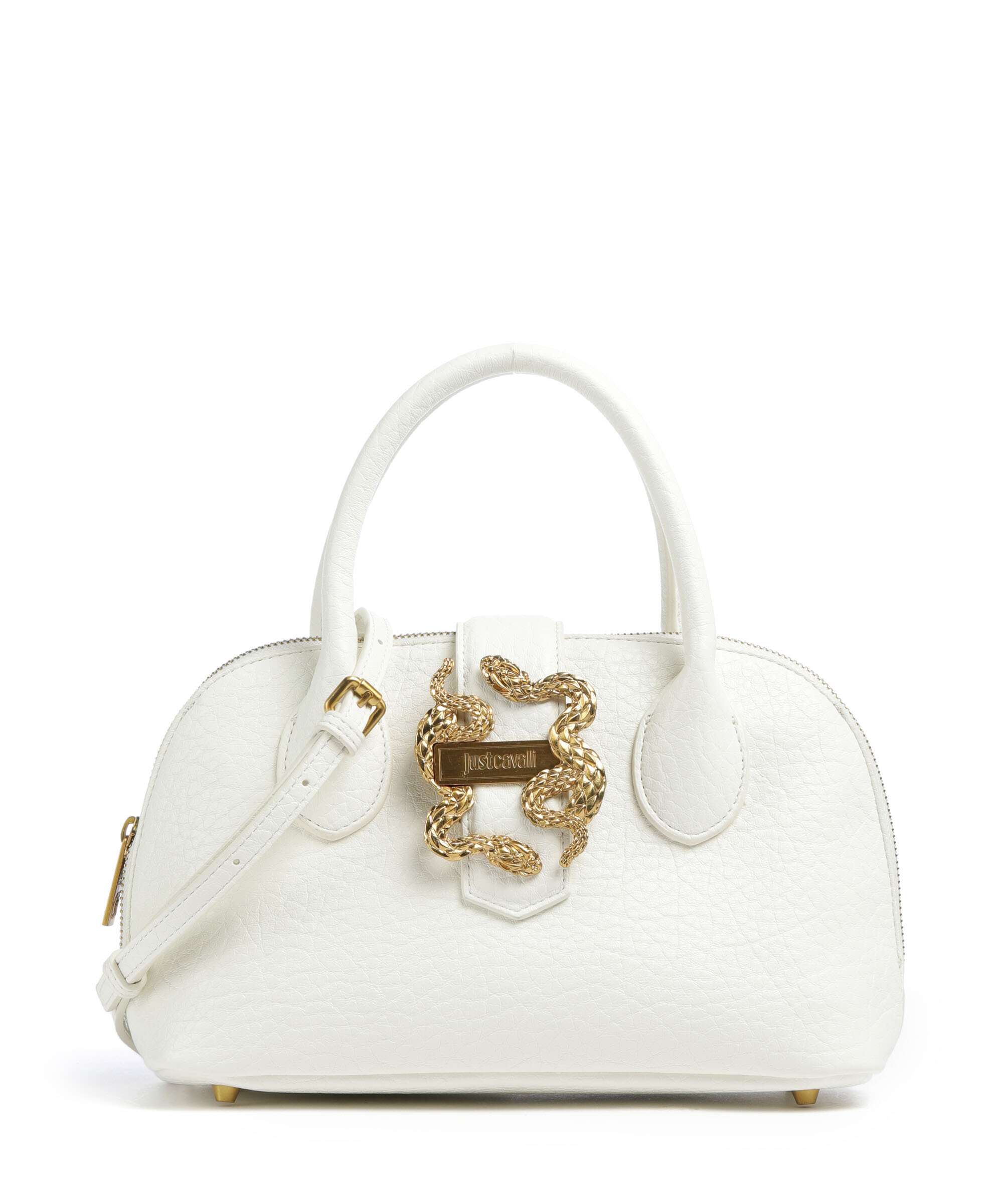 Just Cavalli Iconic Snakes Braided Handtas pristine