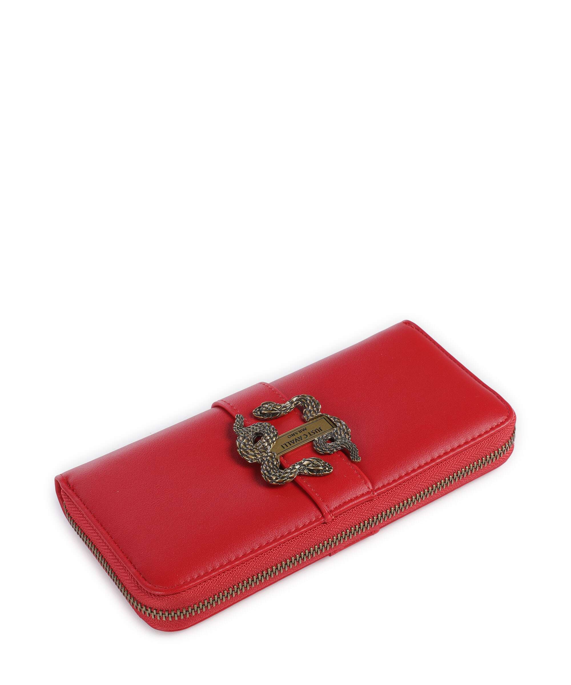 Just Cavalli Iconic Snakes Portemonnee tango red - Image 4