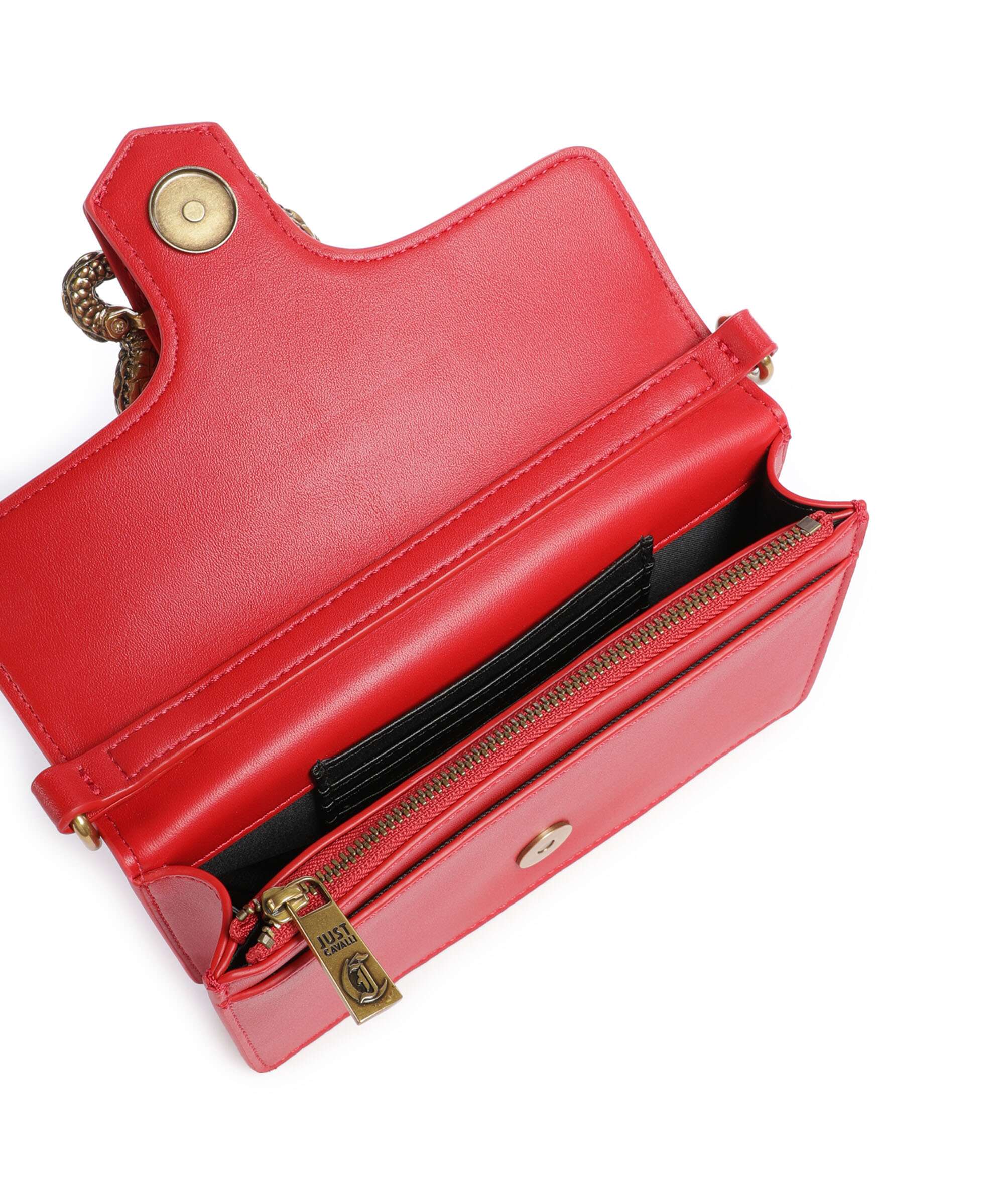 Just Cavalli Iconic Snakes Portemonnee tango red - Image 6