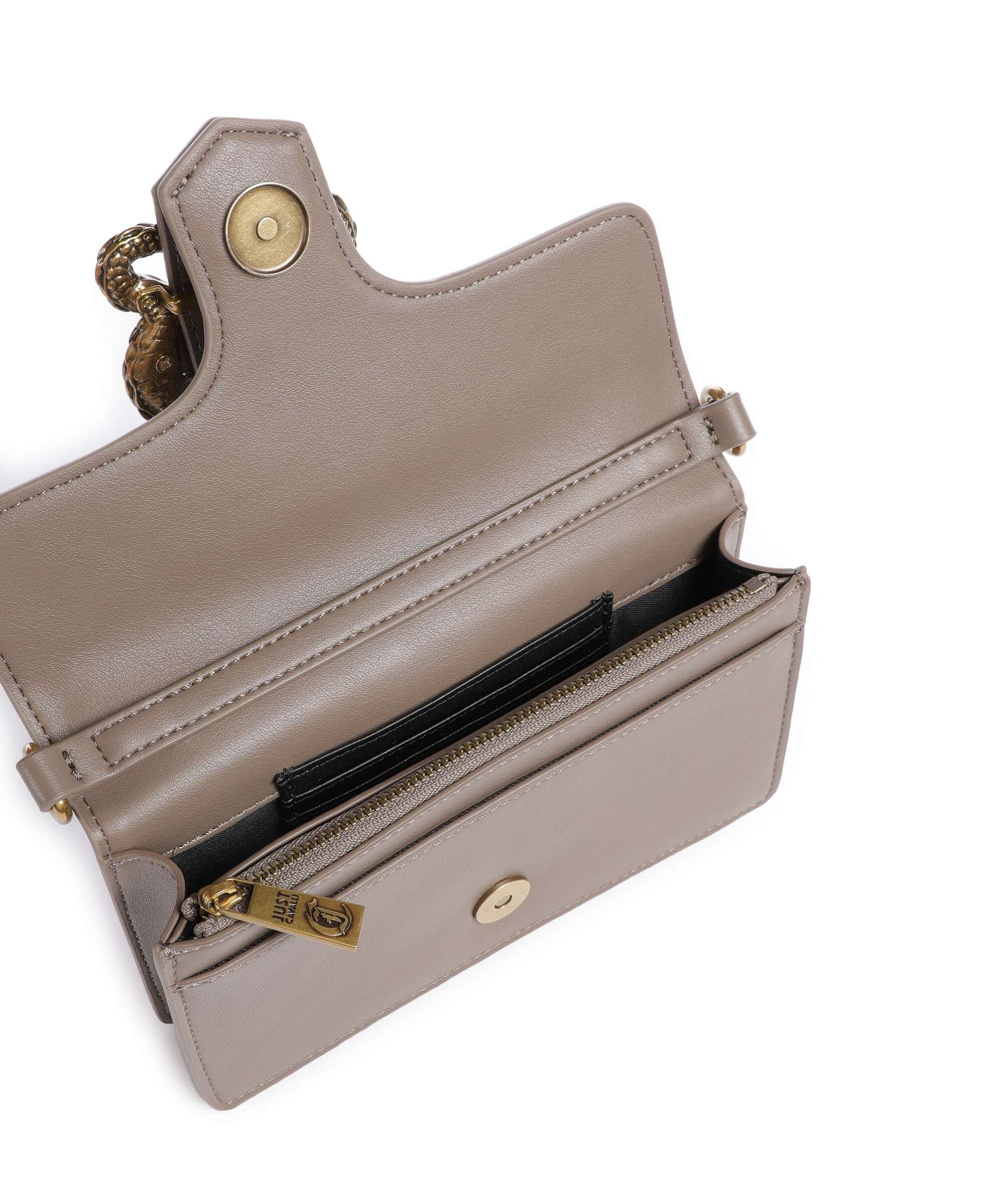 Just Cavalli Iconic Snakes Portemonnee taupe - Image 6