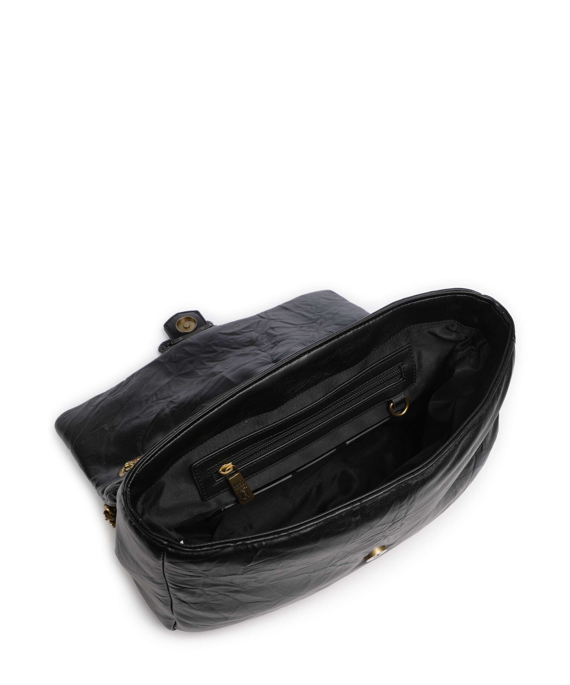 Just Cavalli Iconic Snakes Puffy Schoudertas black - Image 6