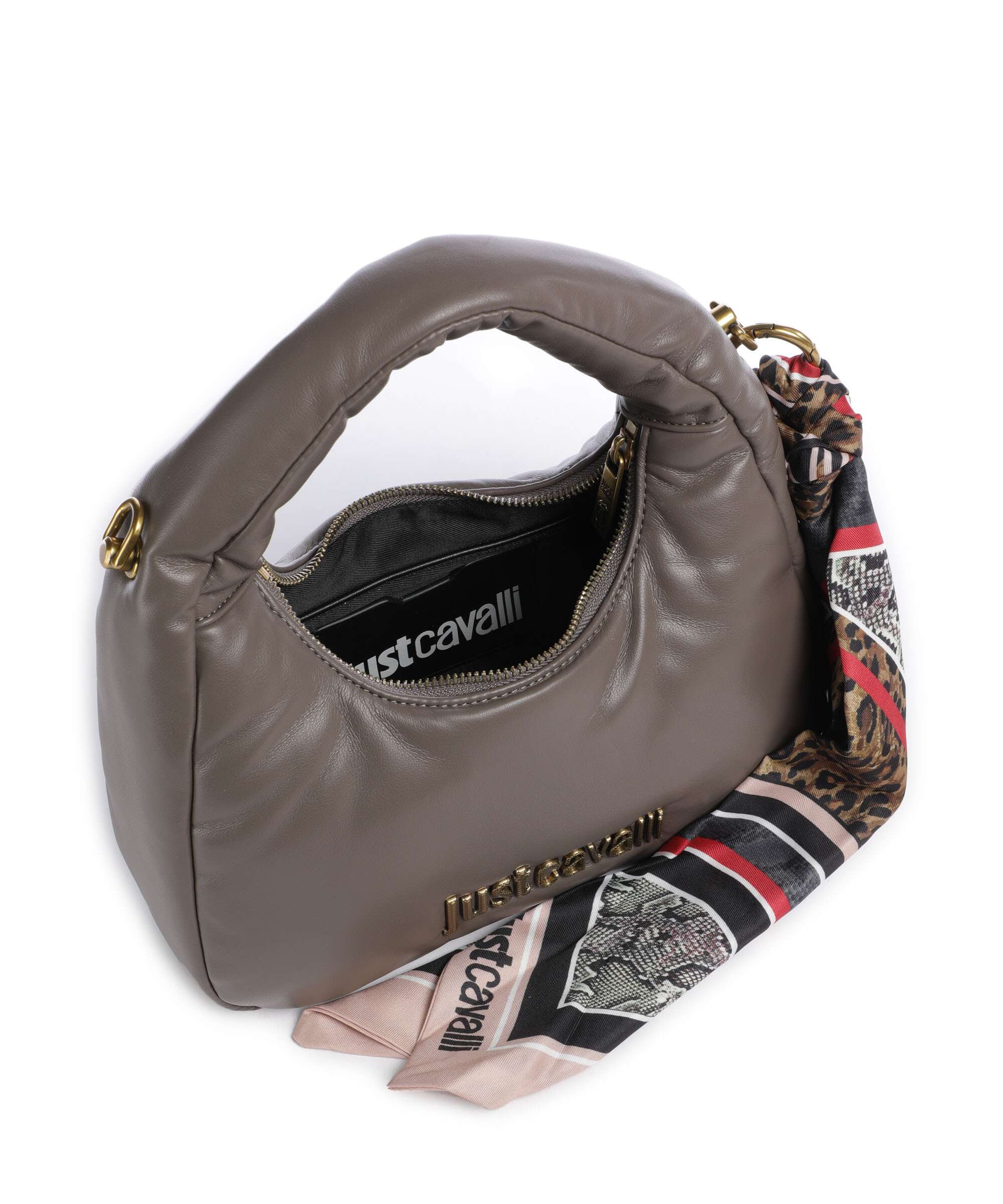 Just Cavalli Puffy Foulard Handtas taupe - Image 6