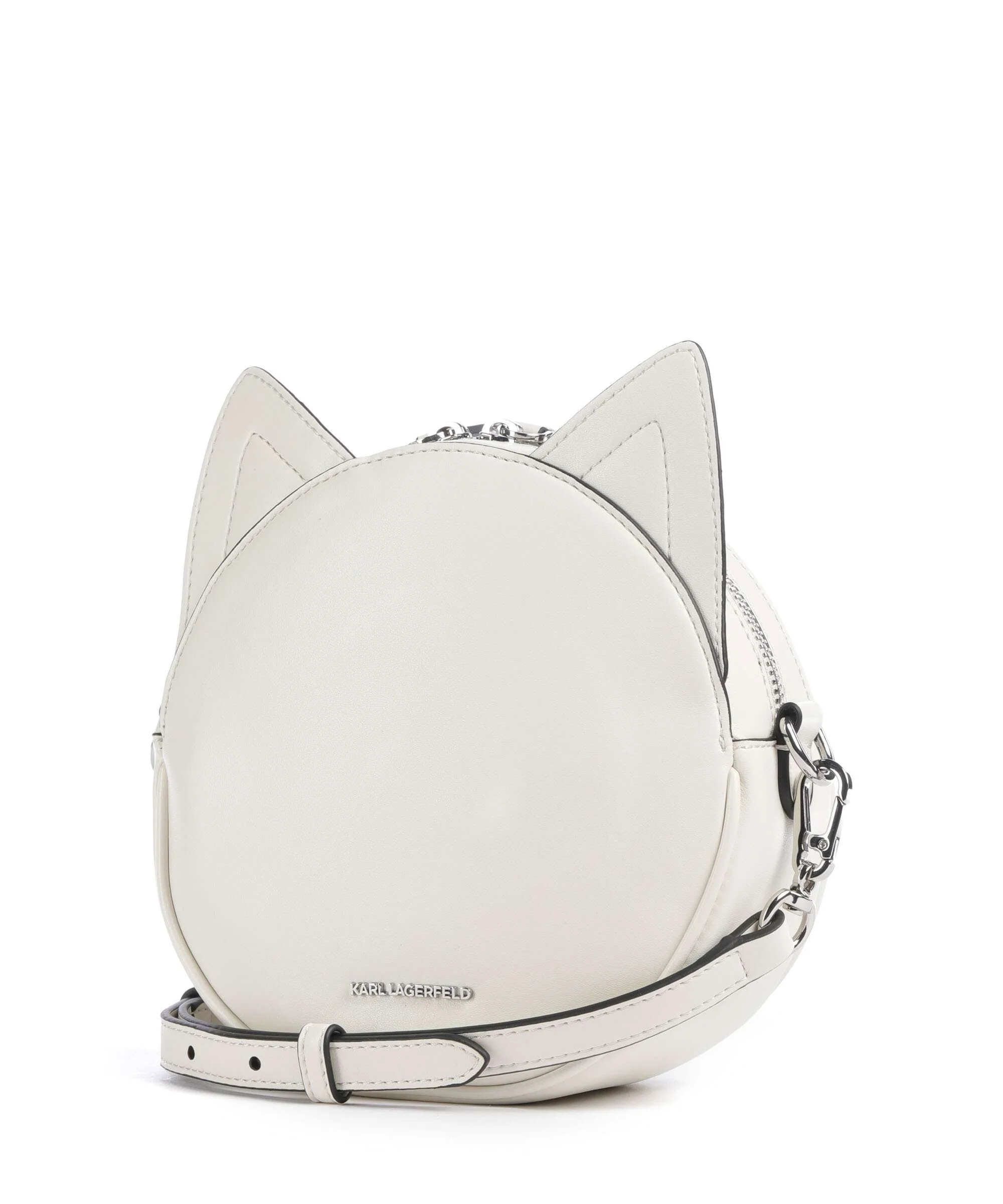 Karl Lagerfeld Ikon Chat Crossbody tas off white - Image 2