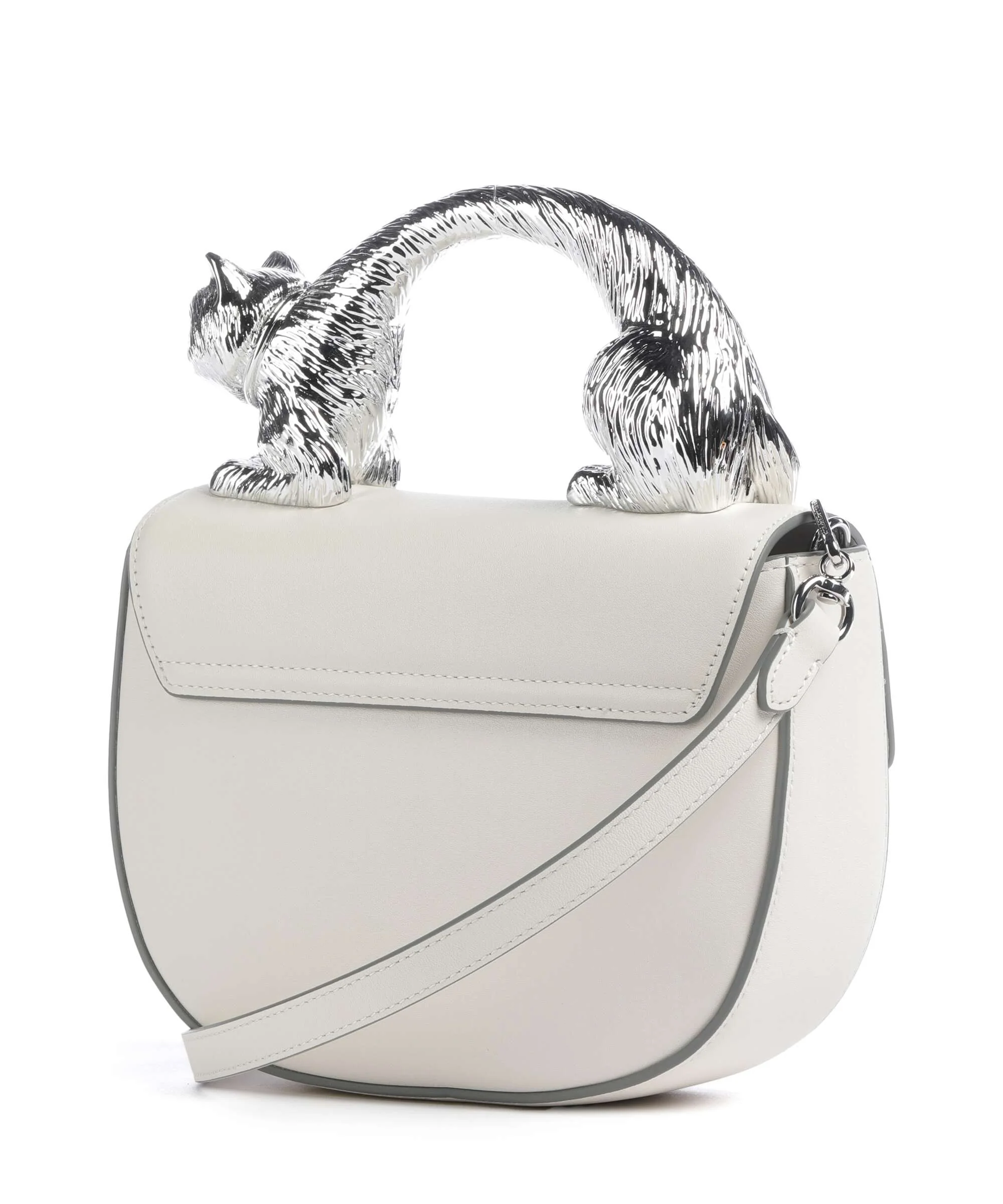 Karl Lagerfeld Ikon Choupette Crossbody tas off white - Image 2