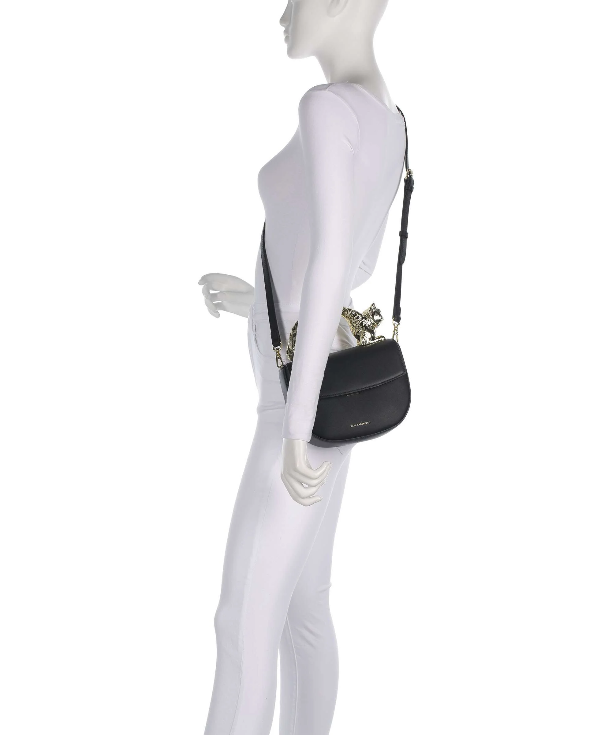 Karl Lagerfeld Ikon Choupette Crossbody tas black - Image 3