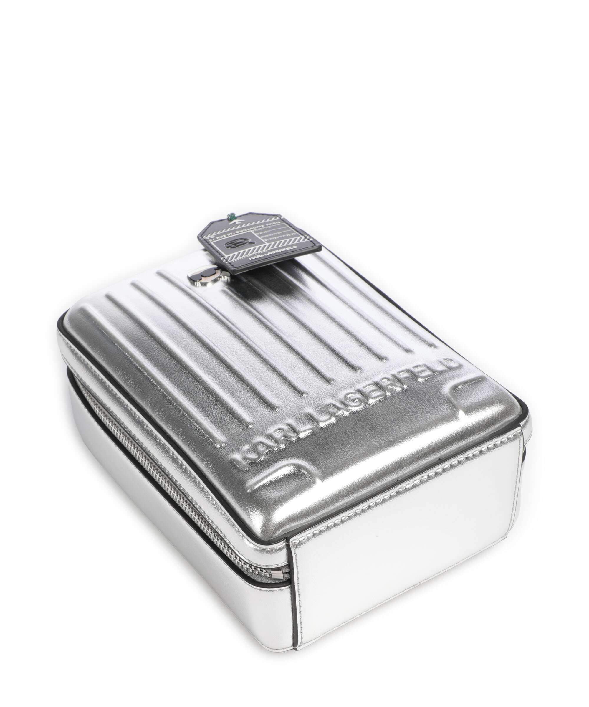 Karl Lagerfeld Ikon Crossbody tas silver - Image 5