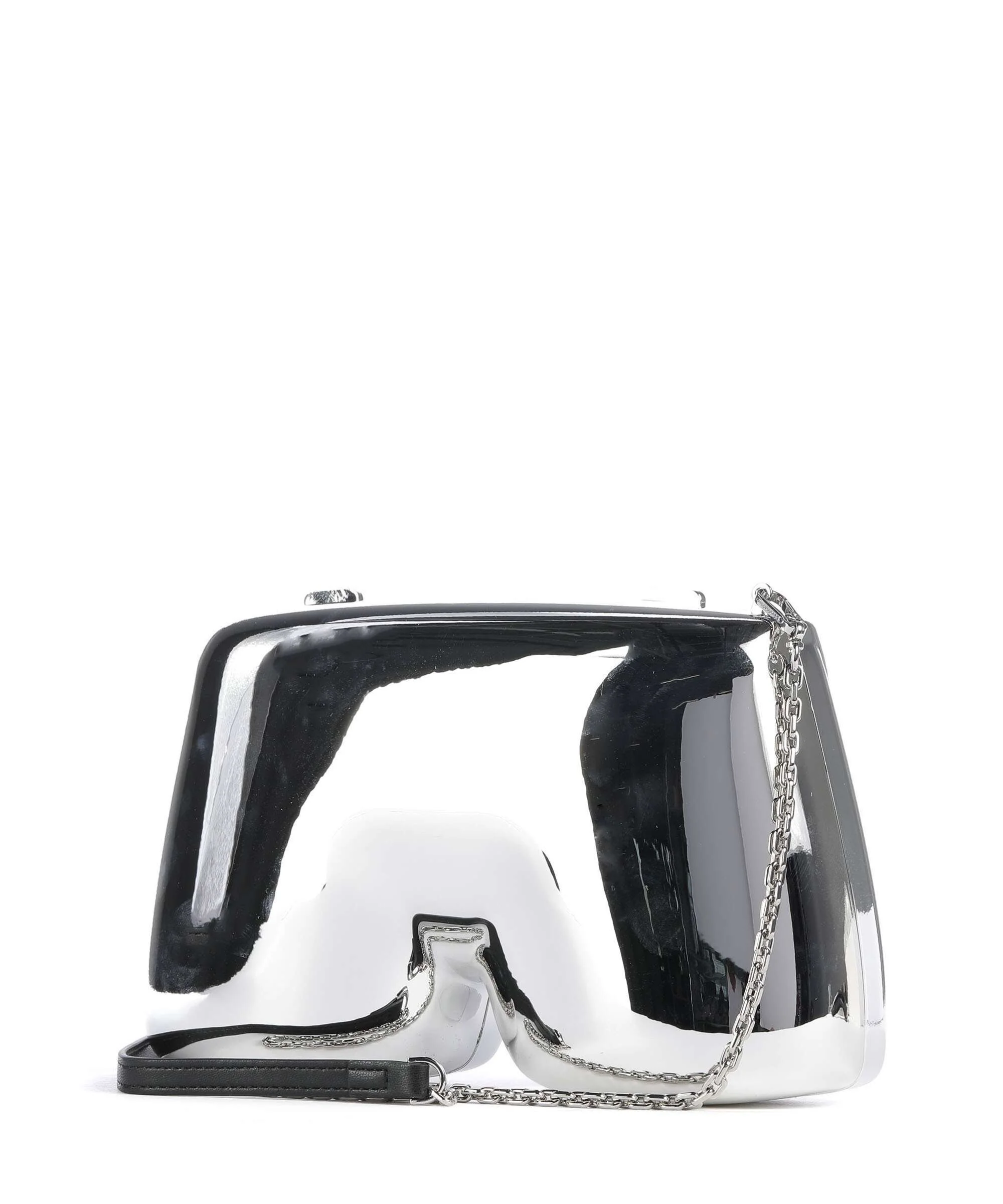 Karl Lagerfeld Ikon K Crossbody tas silver metal - Image 2