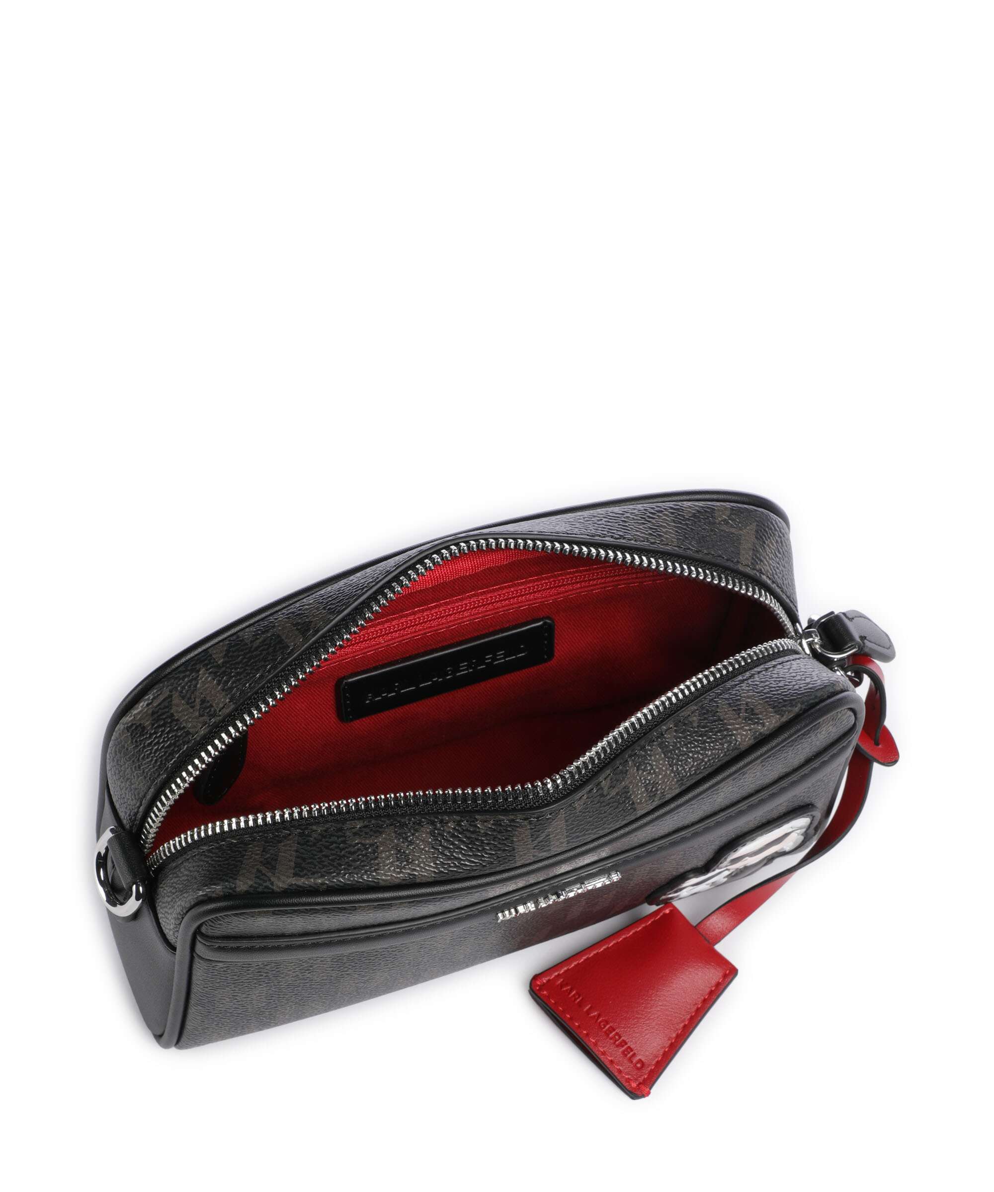 Karl Lagerfeld Ikon Monogram Crossbody tas brown/kl mono - Image 5