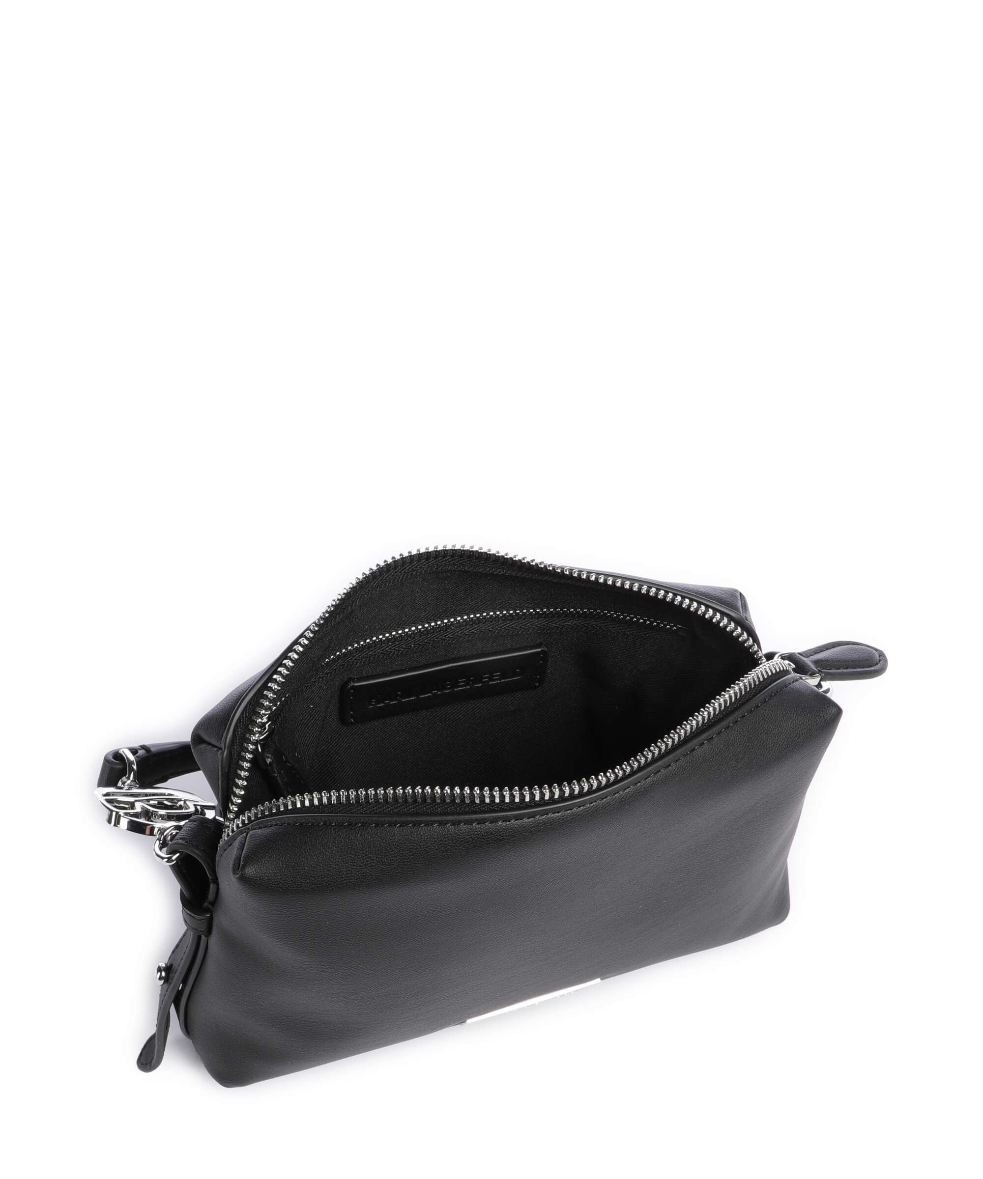Karl Lagerfeld Ikon Smooth Crossbody tas black - Image 6