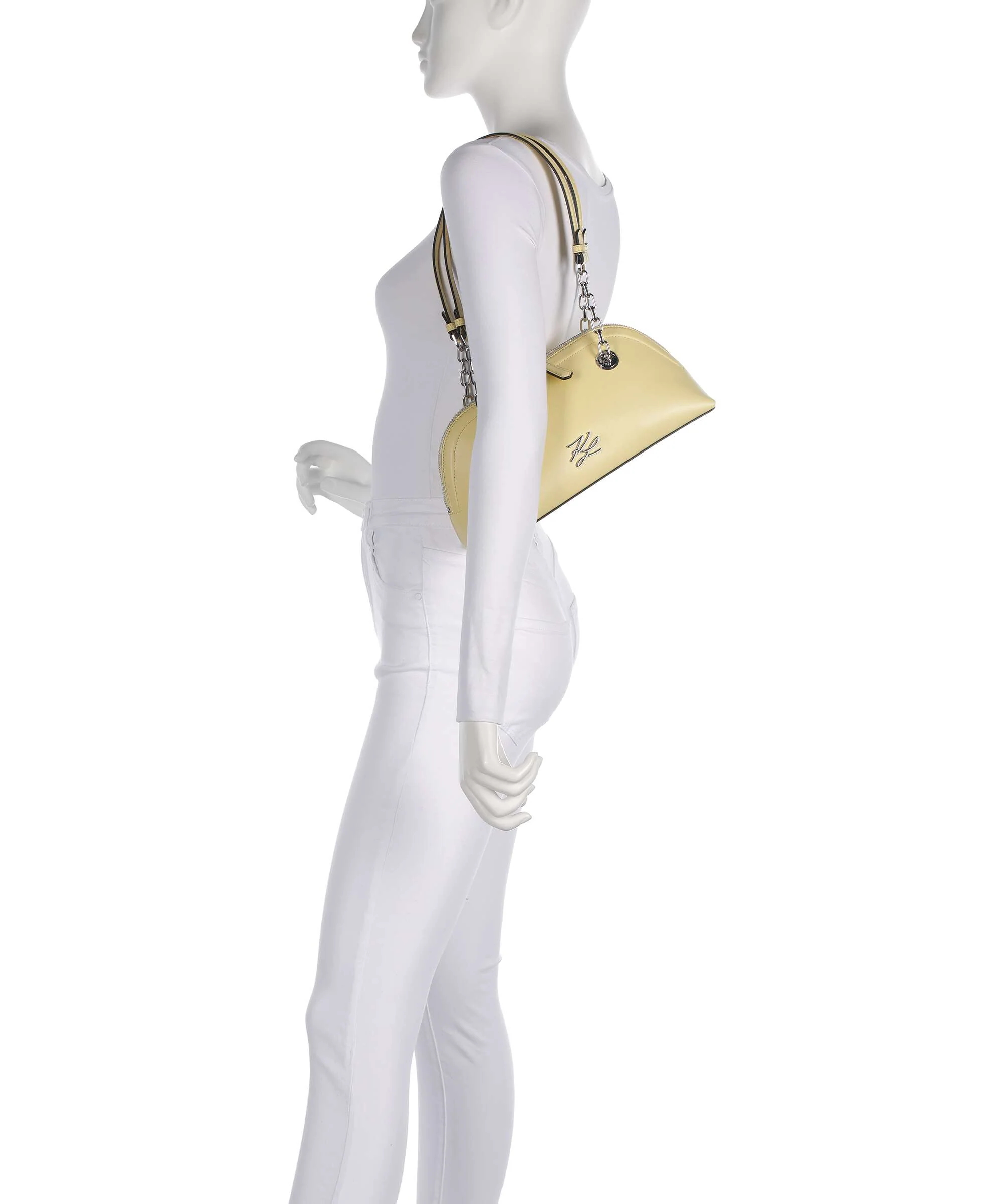 Karl Lagerfeld K/Autograph Bowling Small Schoudertas sunlight - Image 3