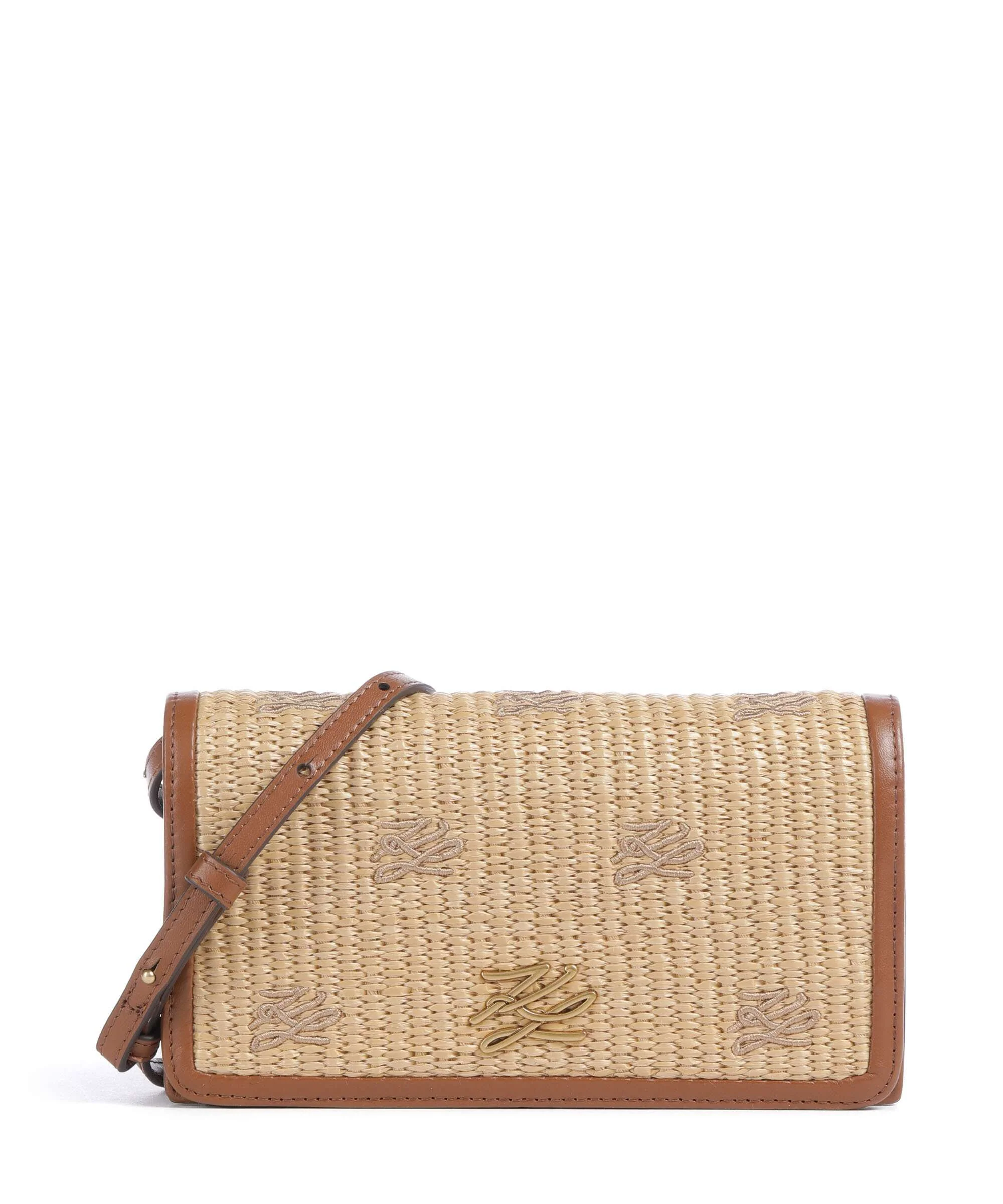 Karl Lagerfeld K/Autograph Mini Crossbody tas natural/tan
