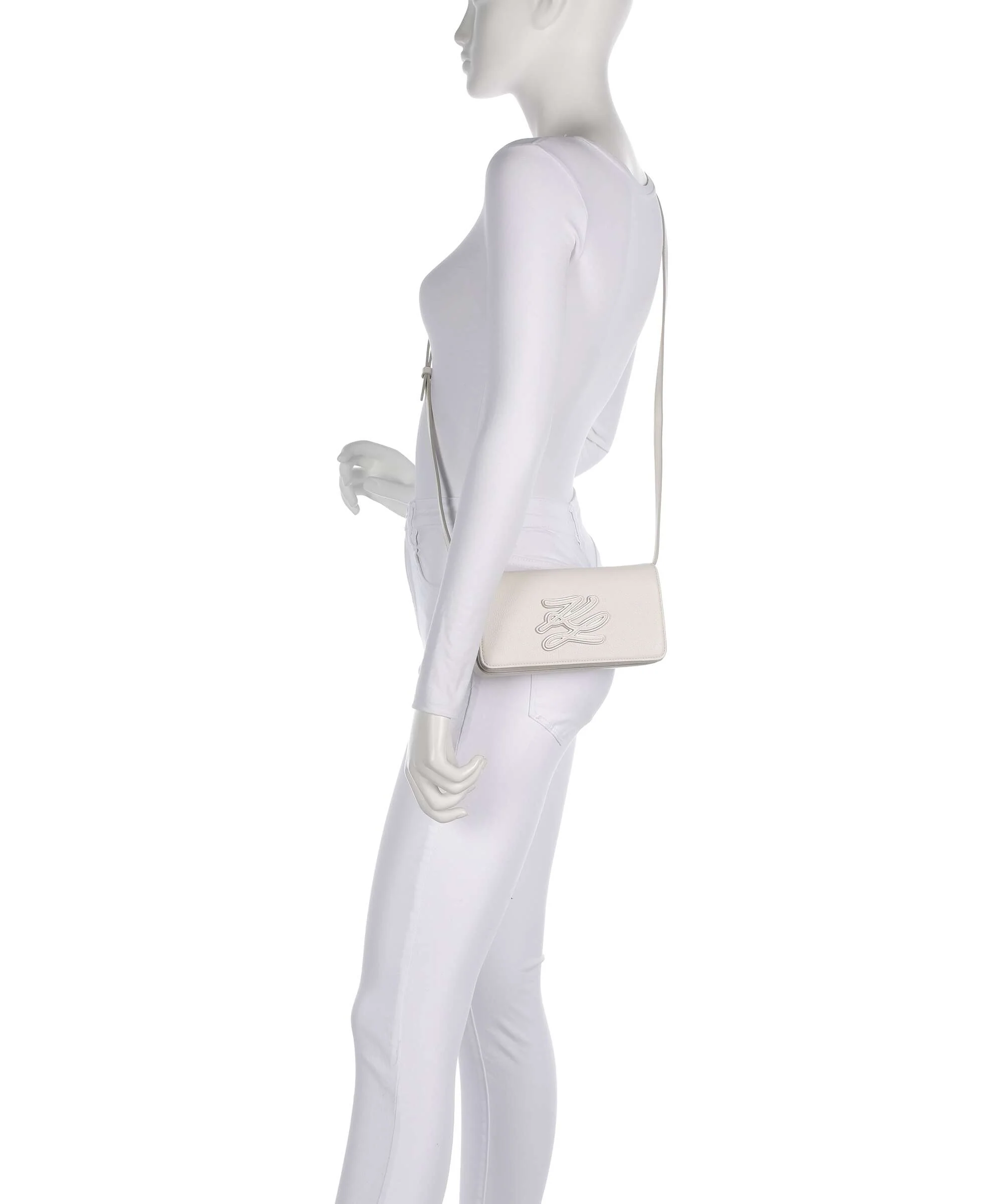 Karl Lagerfeld K/Autograph Mini Crossbody tas off white - Image 3