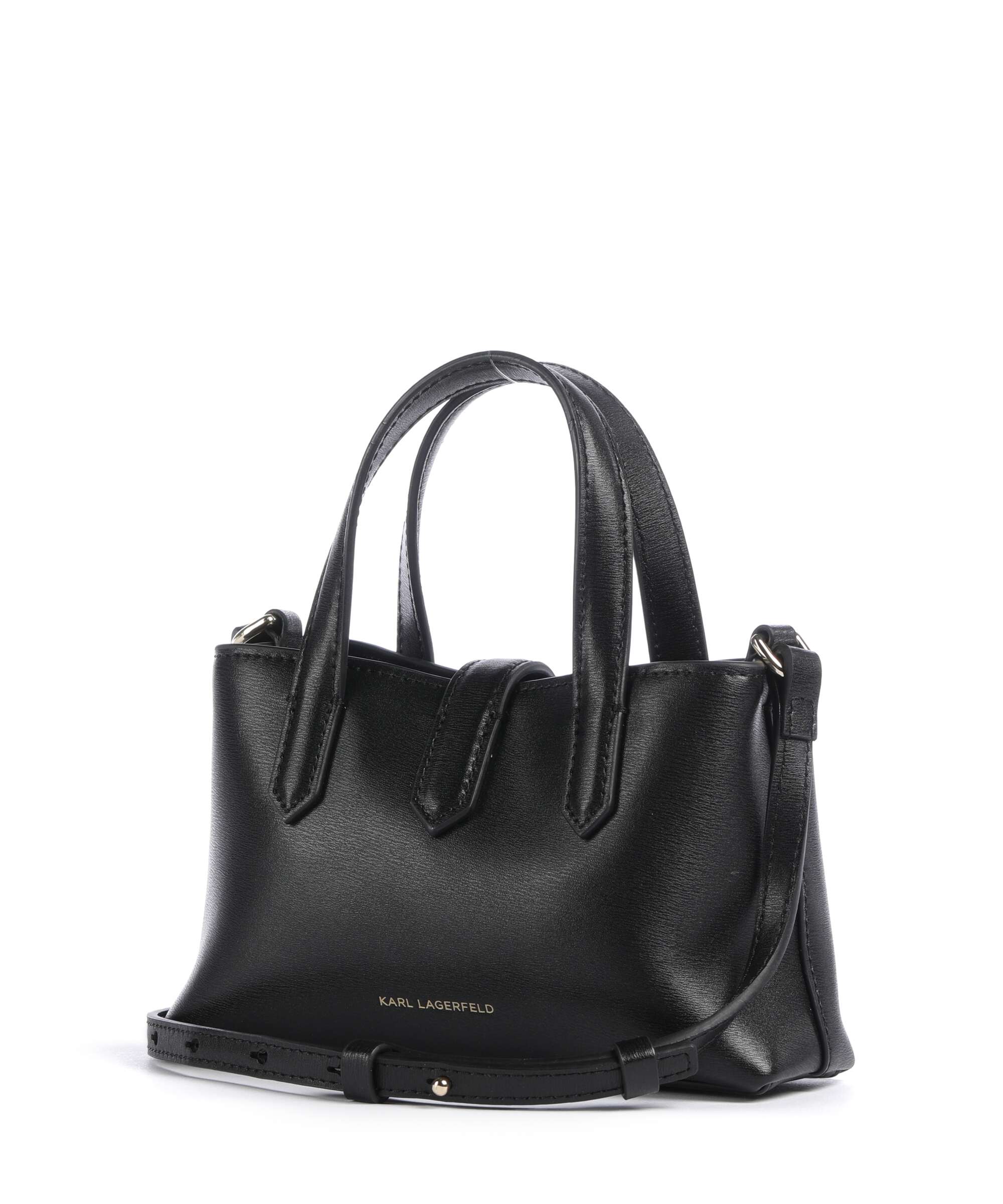 Karl Lagerfeld K/Autograph Padlock Crossbody tas black/gold - Image 2