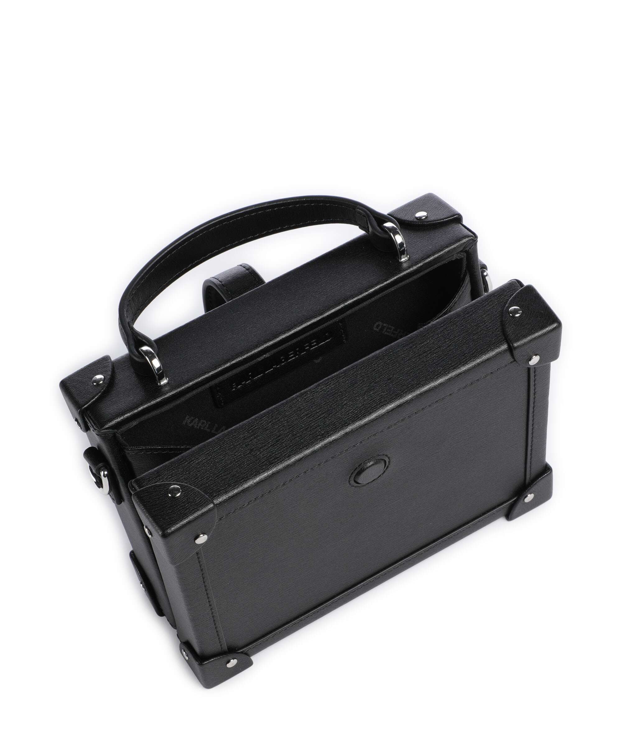 Karl Lagerfeld K/Autograph Small Crossbody tas black/nickel - Image 5