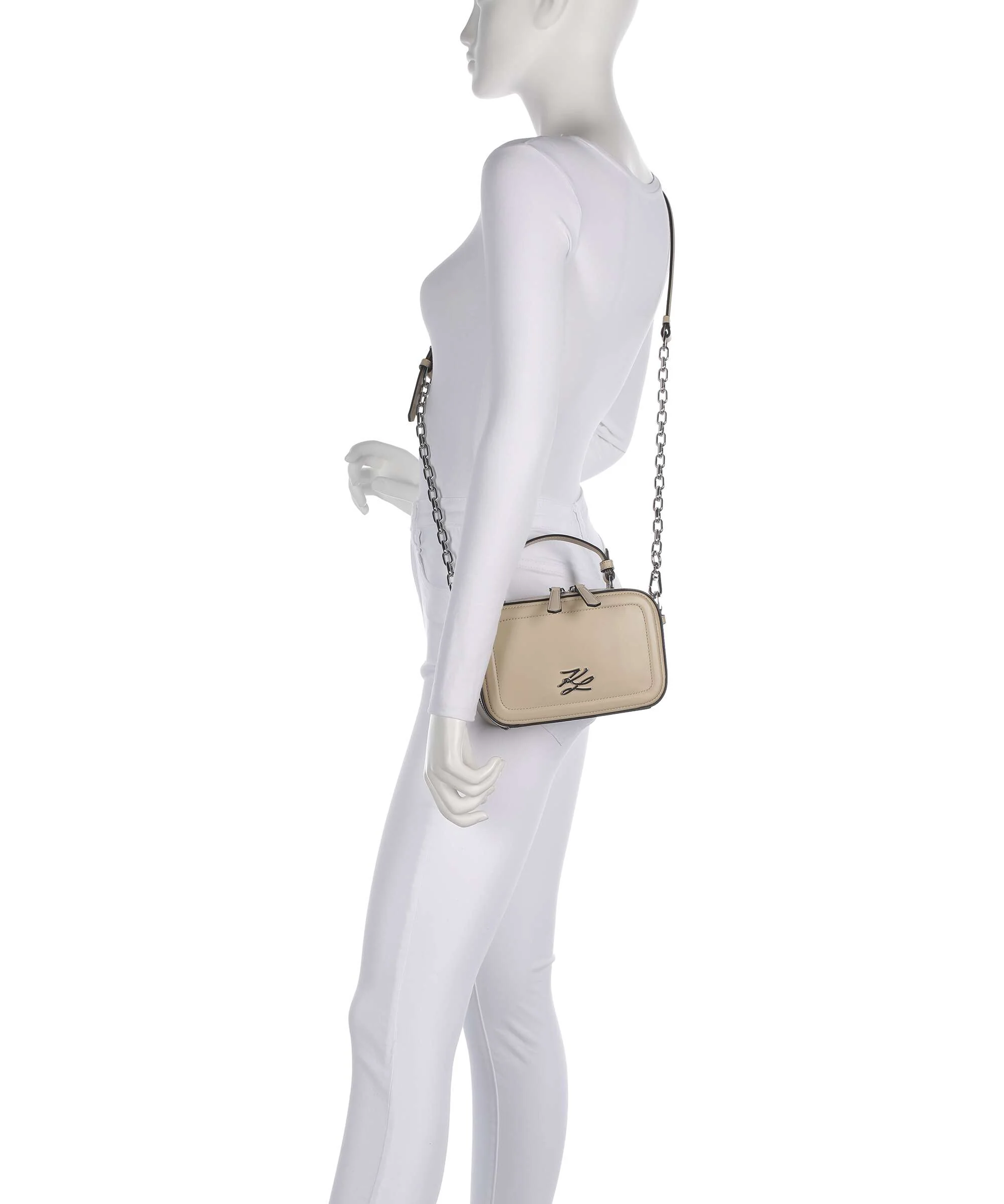 Karl Lagerfeld K/Autograph Small Crossbody tas safari - Image 3