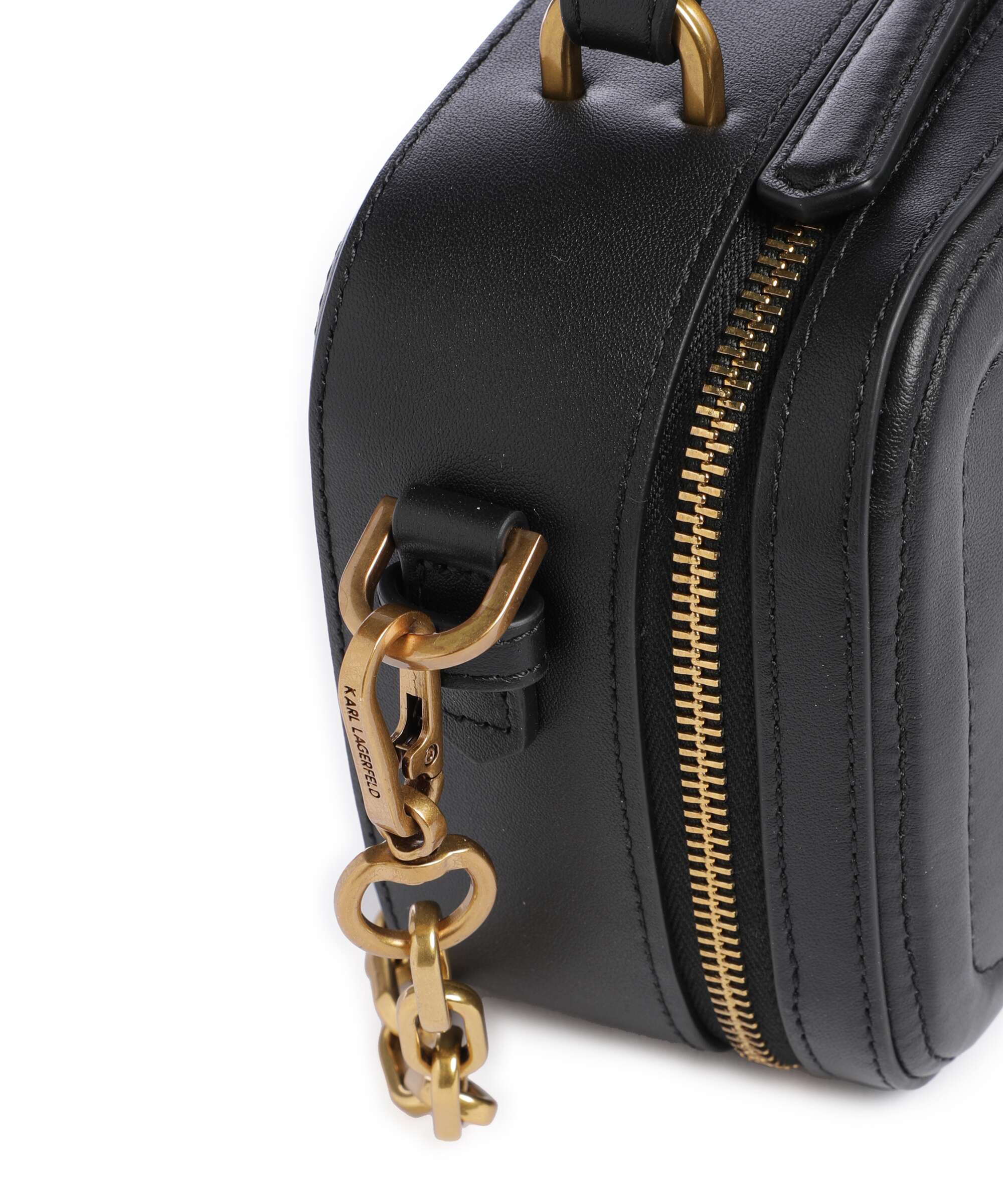 Karl Lagerfeld K/Autograph Small Crossbody tas black/gold - Image 4