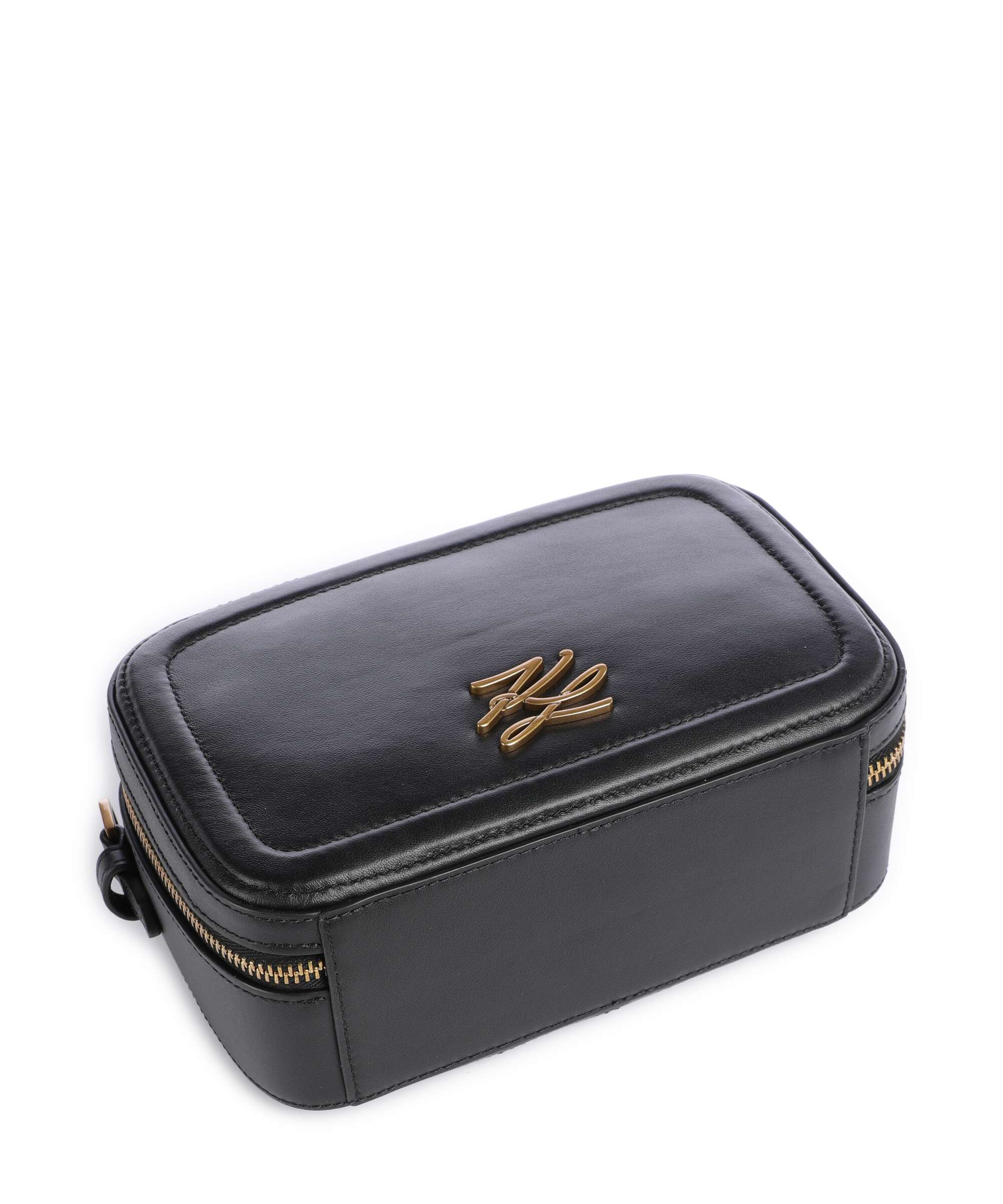 Karl Lagerfeld K/Autograph Small Crossbody tas black/gold - Image 5
