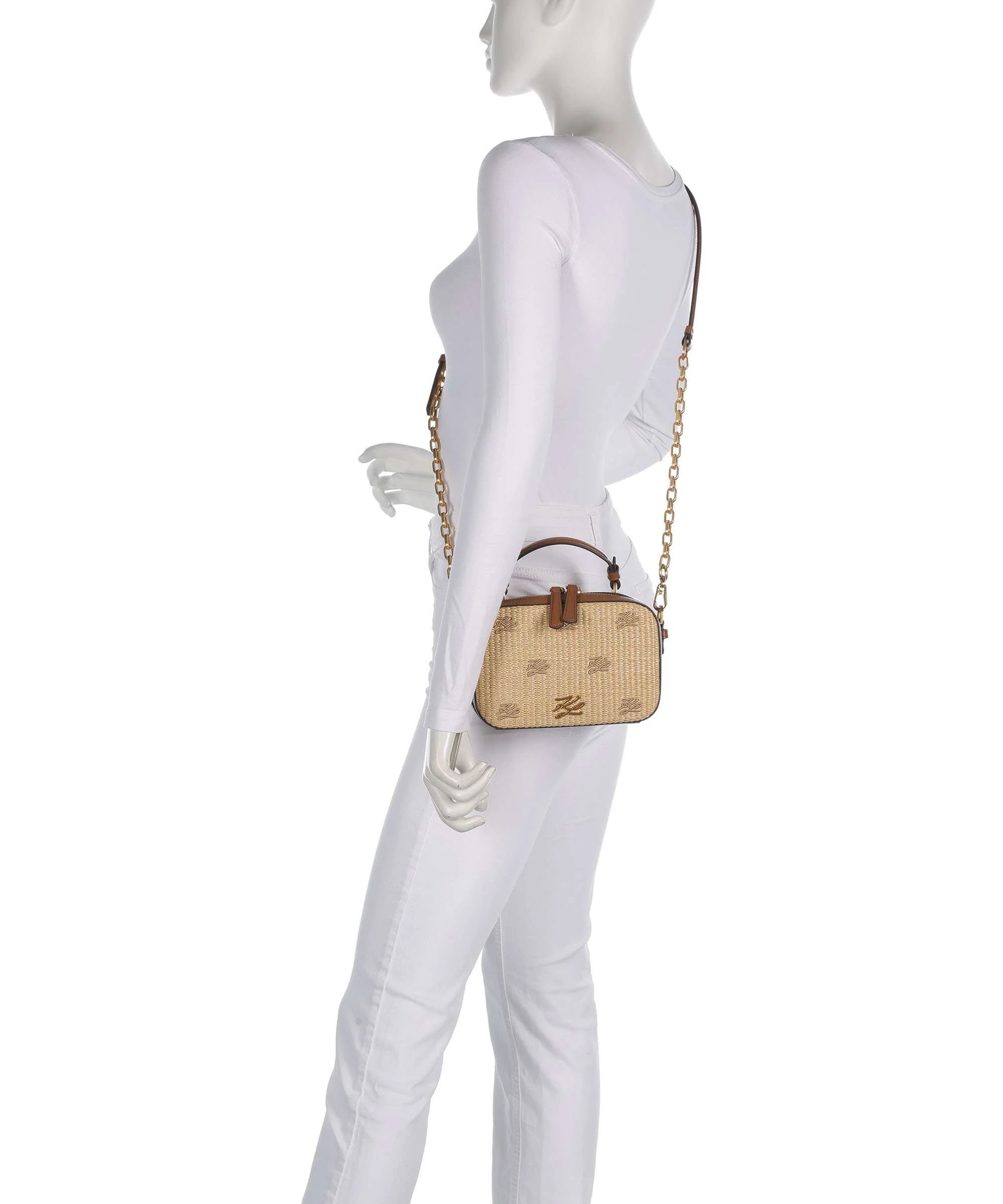 Karl Lagerfeld K/Autograph Small Handtas natural/tan - Image 3