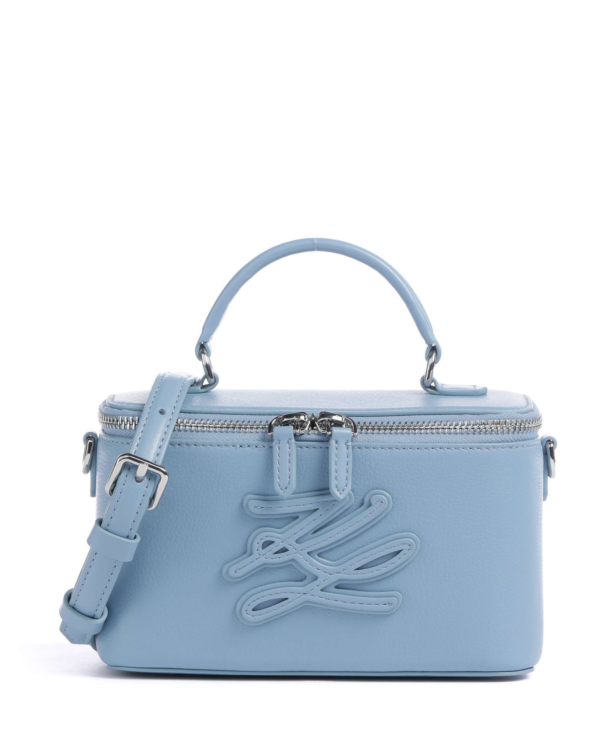 Karl Lagerfeld K/Autograph Vanity Crossbody tas blue bloom