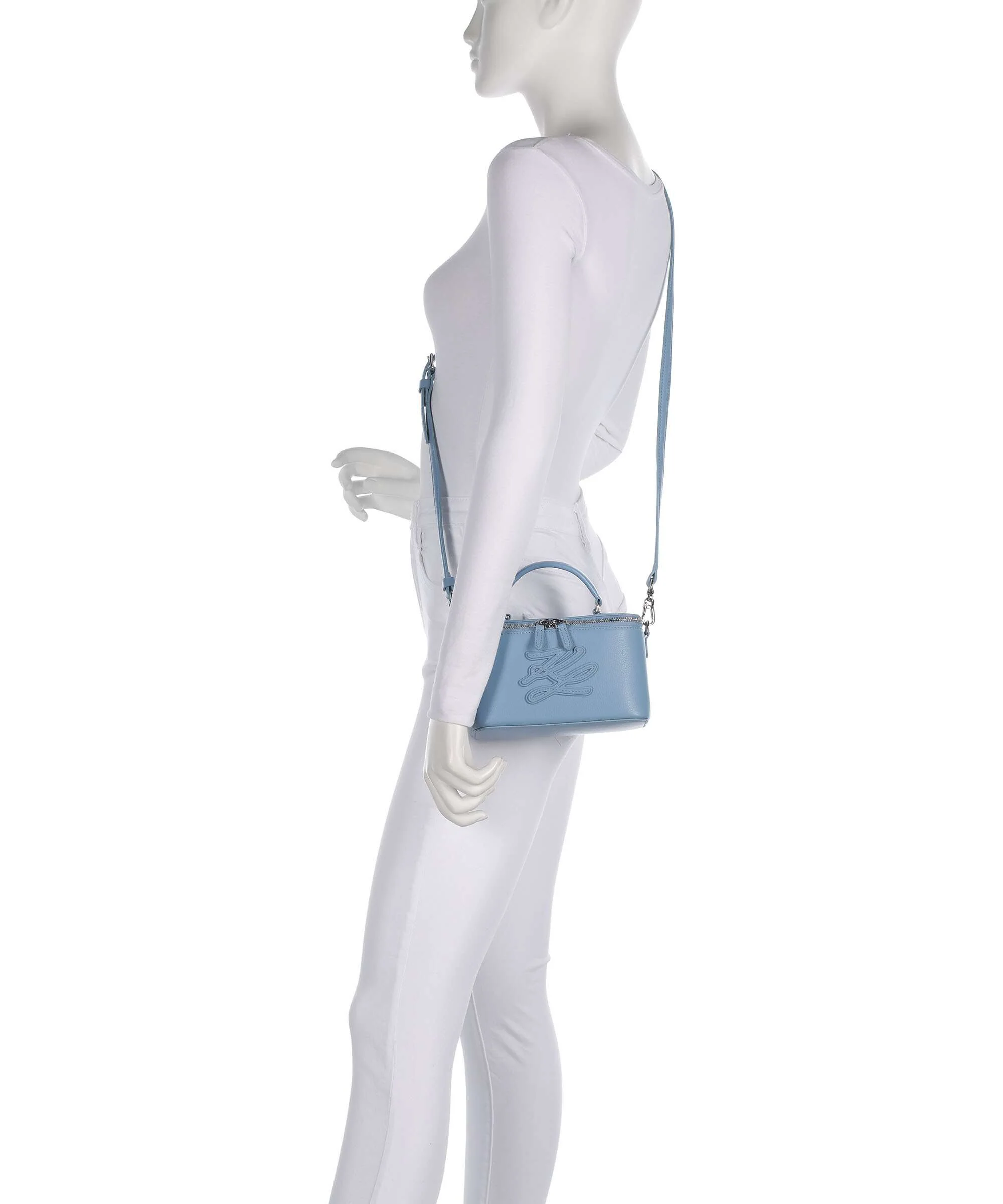 Karl Lagerfeld K/Autograph Vanity Crossbody tas blue bloom - Image 3