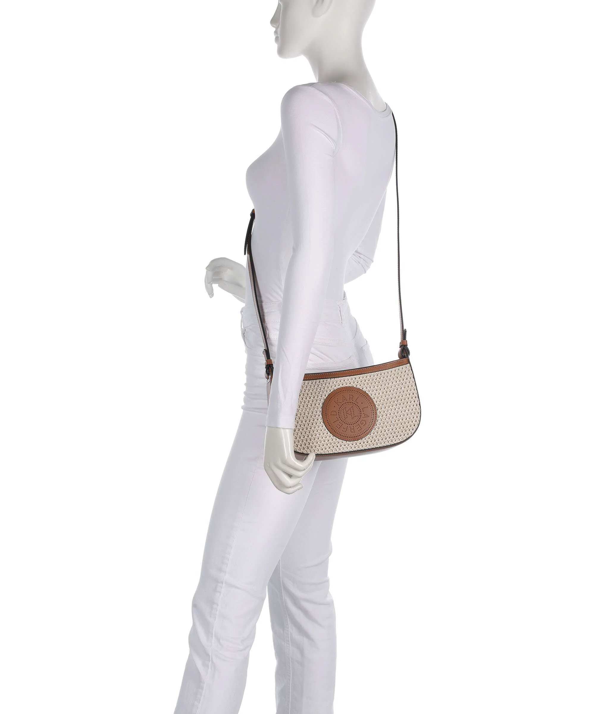 Karl Lagerfeld K/Circle Crossbody tas natural/tan - Image 3