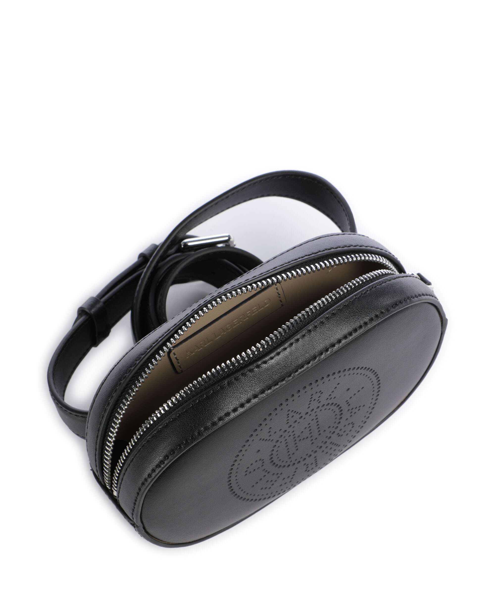 Karl Lagerfeld K/Circle Heuptas black/nickel - Image 6