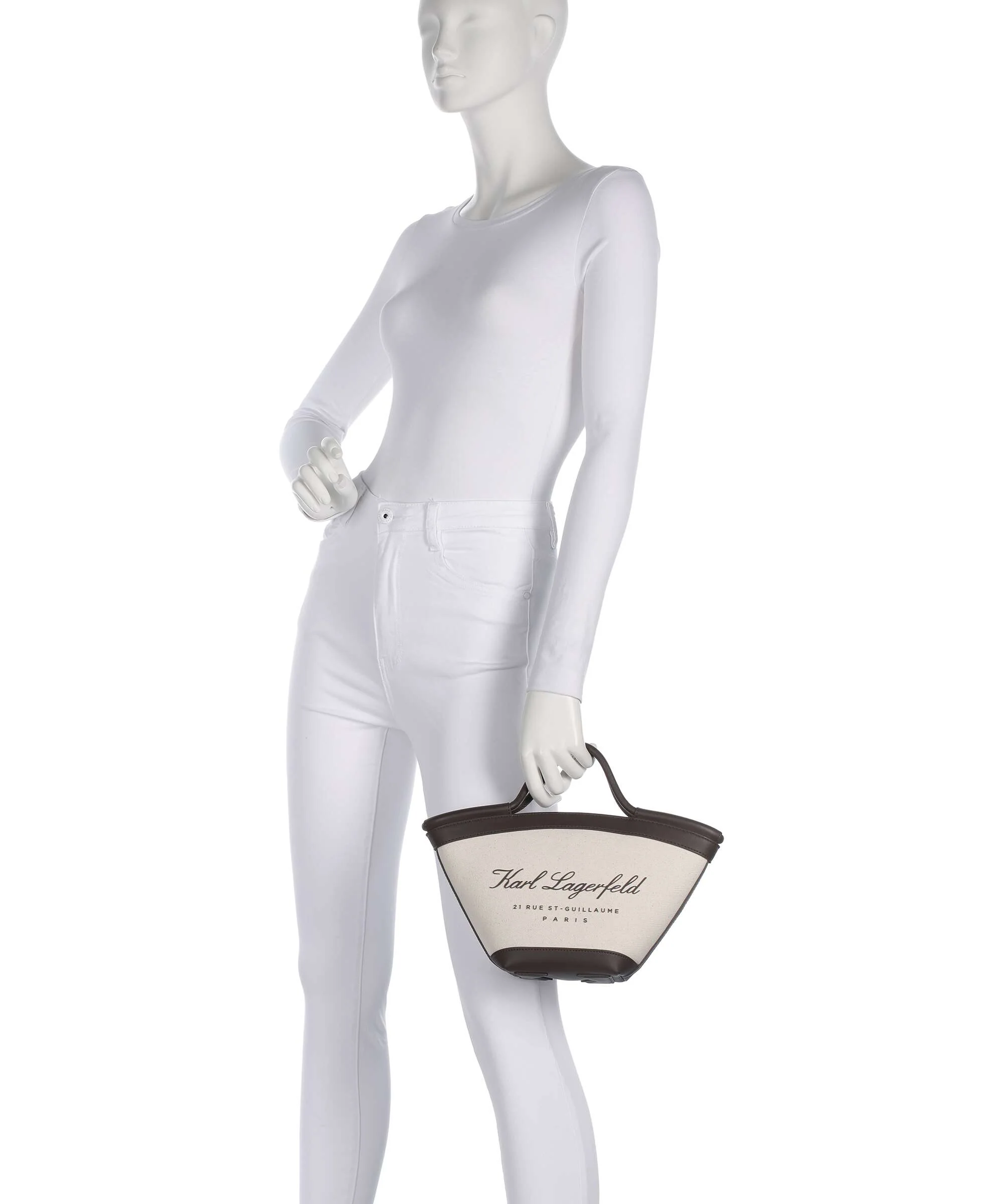 Karl Lagerfeld K/Hotel Karl Small Handtas natural - Image 3