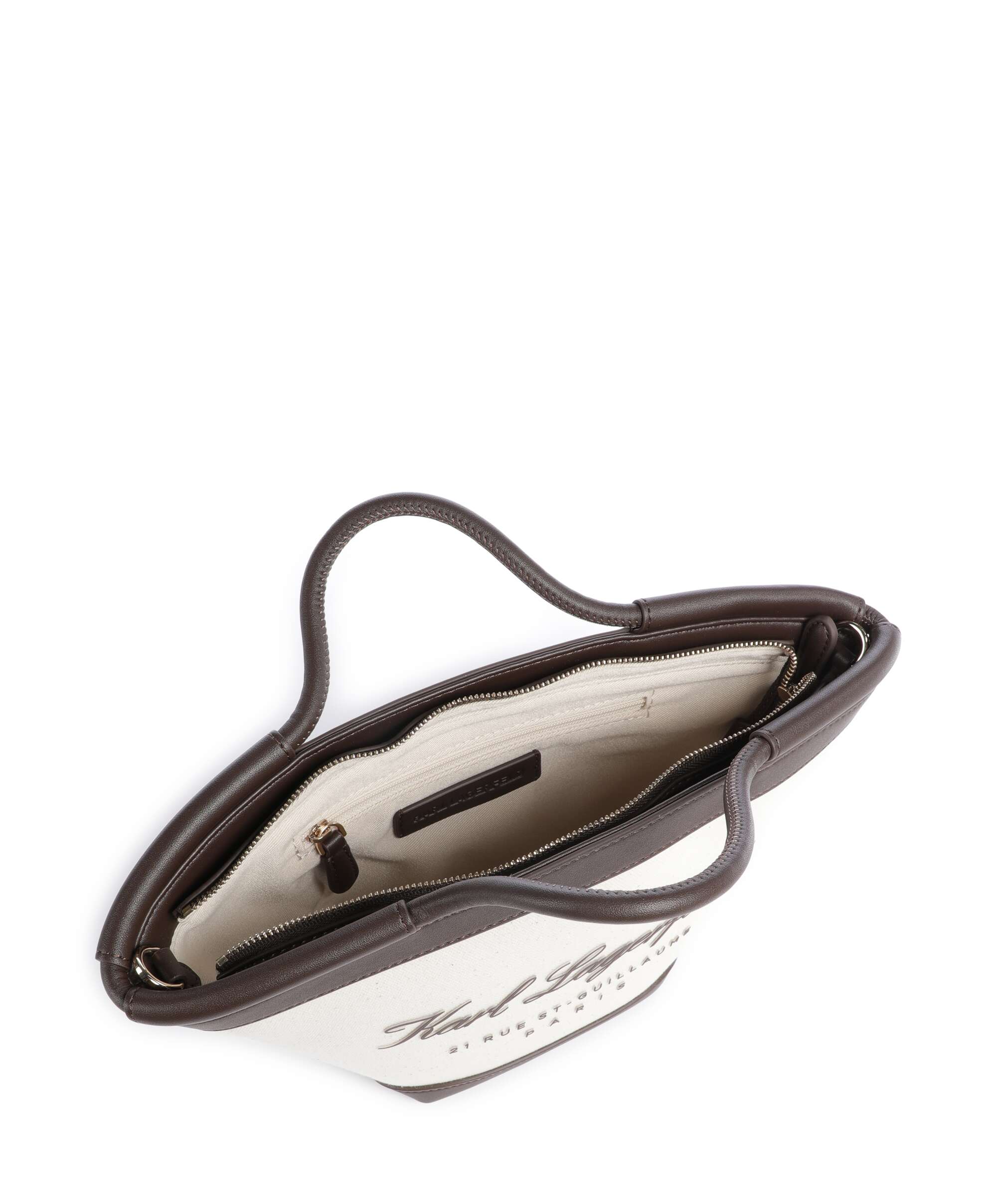 Karl Lagerfeld K/Hotel Karl Small Handtas natural - Image 6