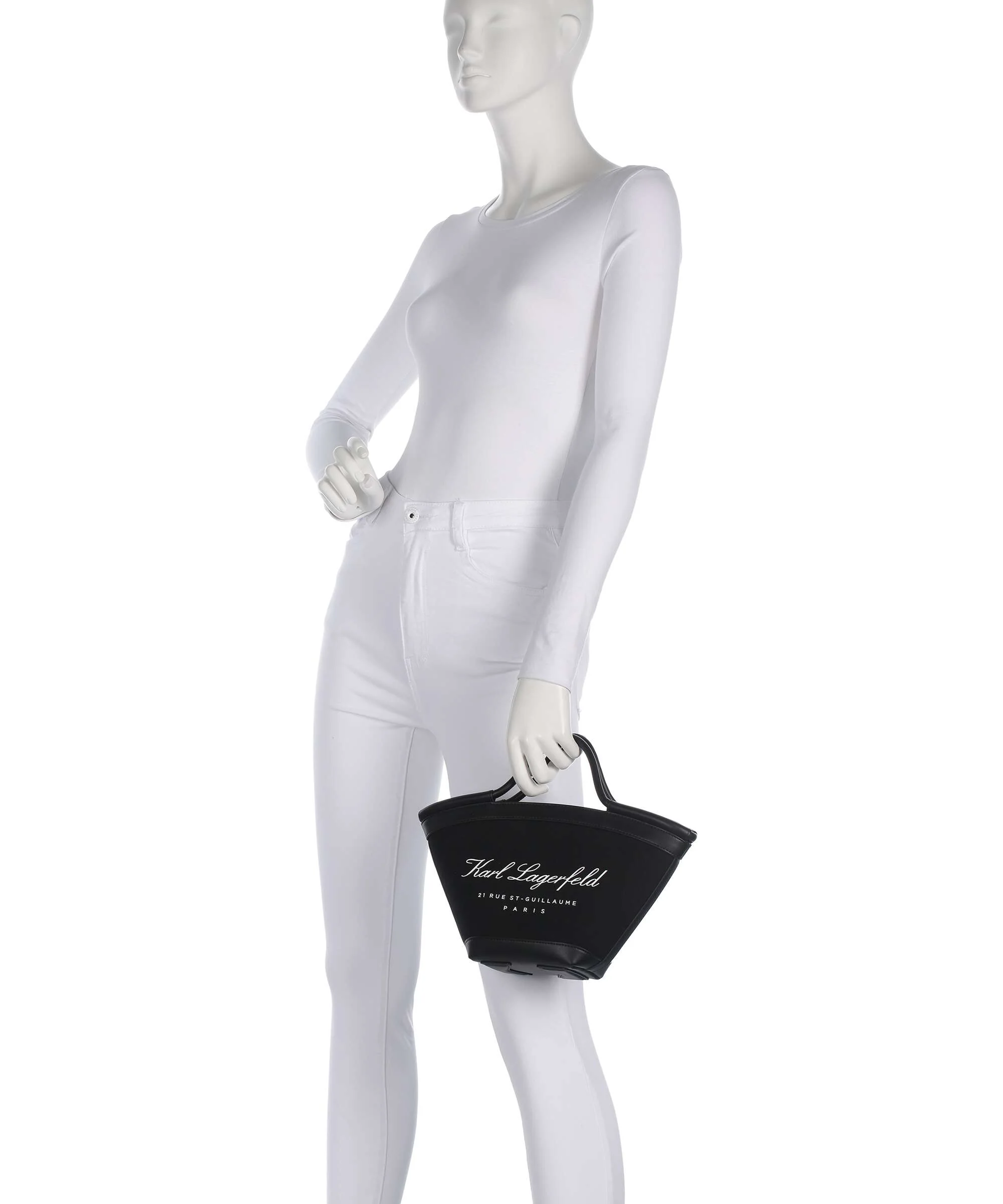 Karl Lagerfeld K/Hotel Karl Small Handtas black - Image 3