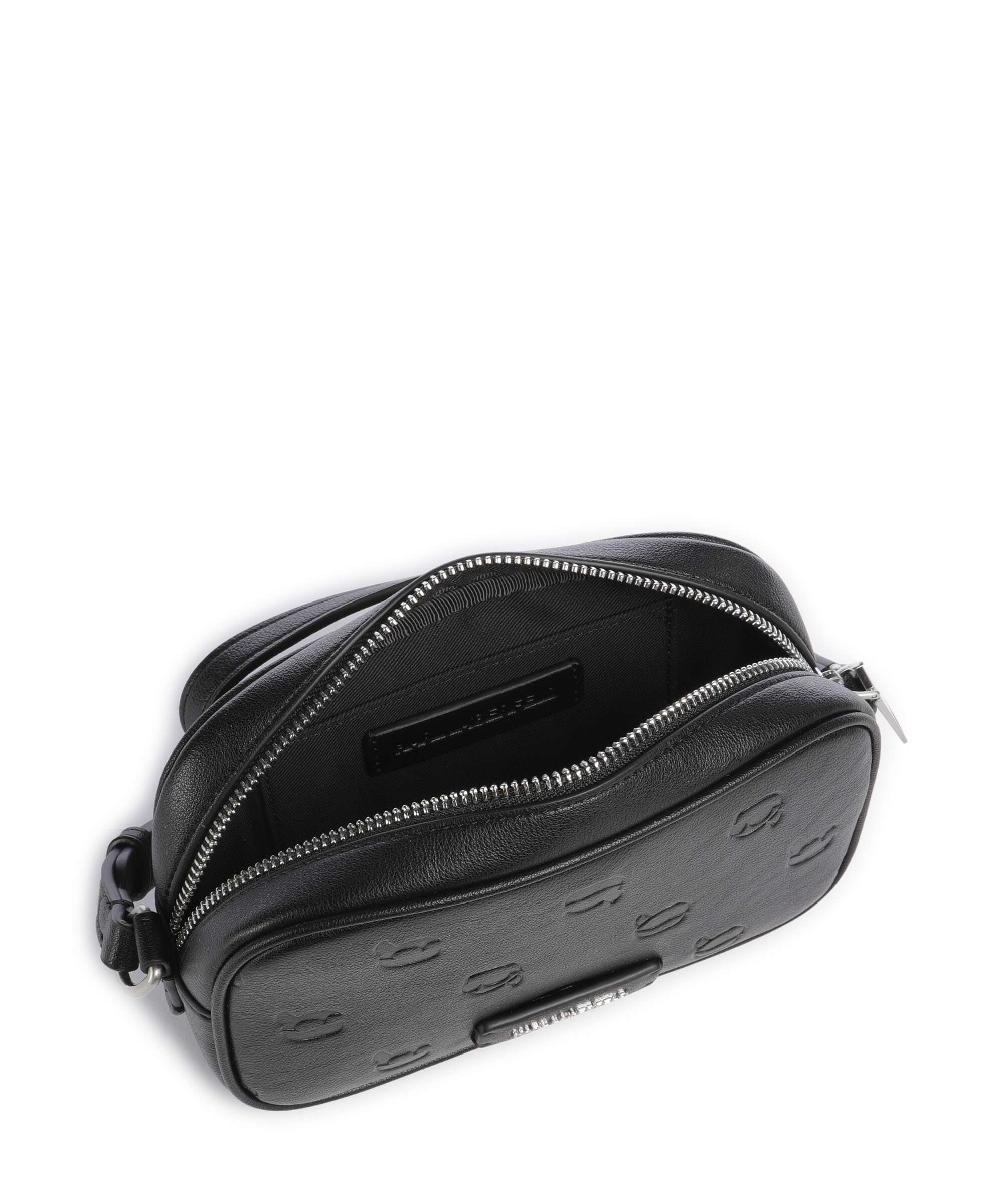 Karl Lagerfeld K/Ikon Monogram Crossbody tas tonal black - Image 6