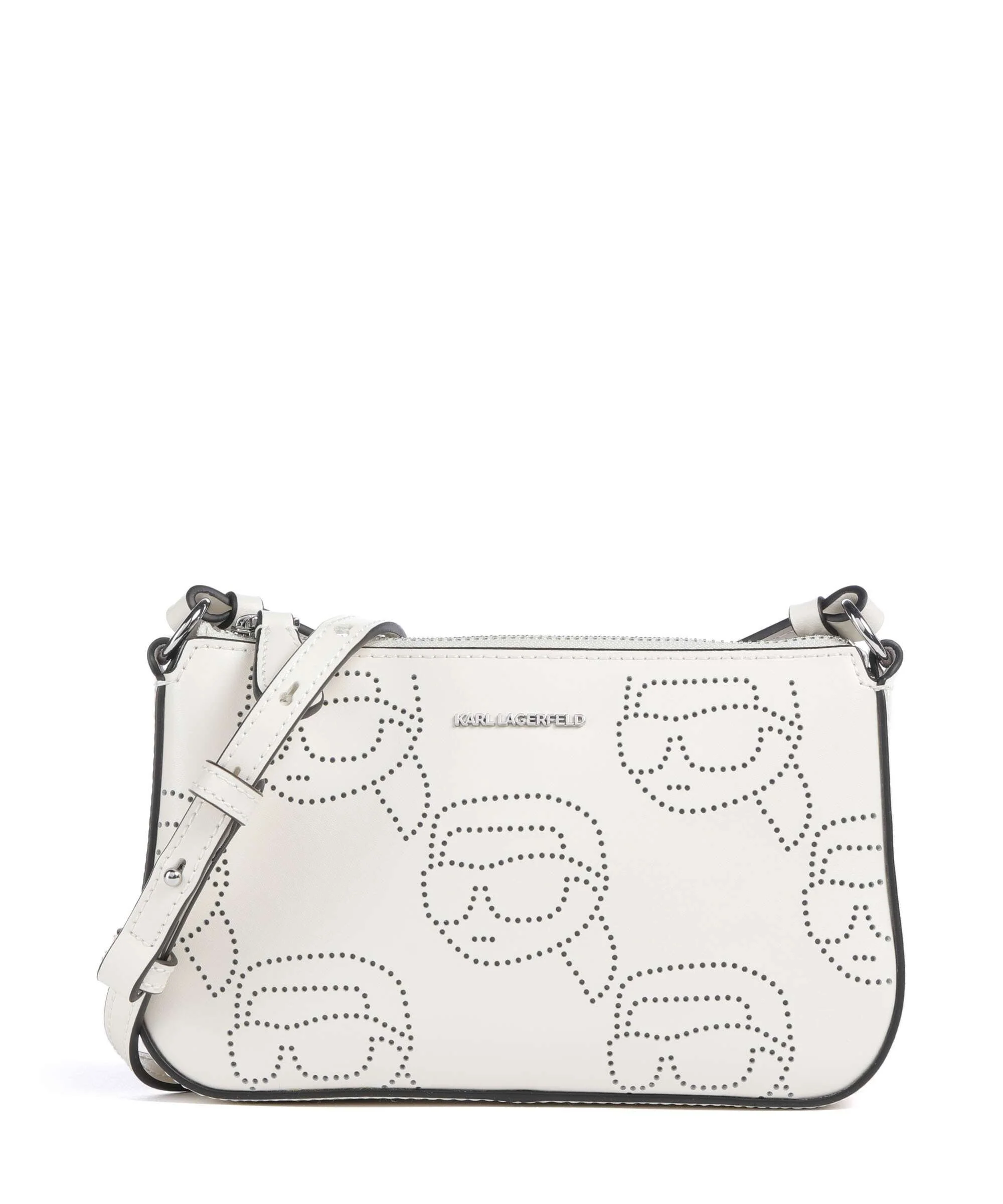 Karl Lagerfeld K/Ikonik Crossbody tas offwhite