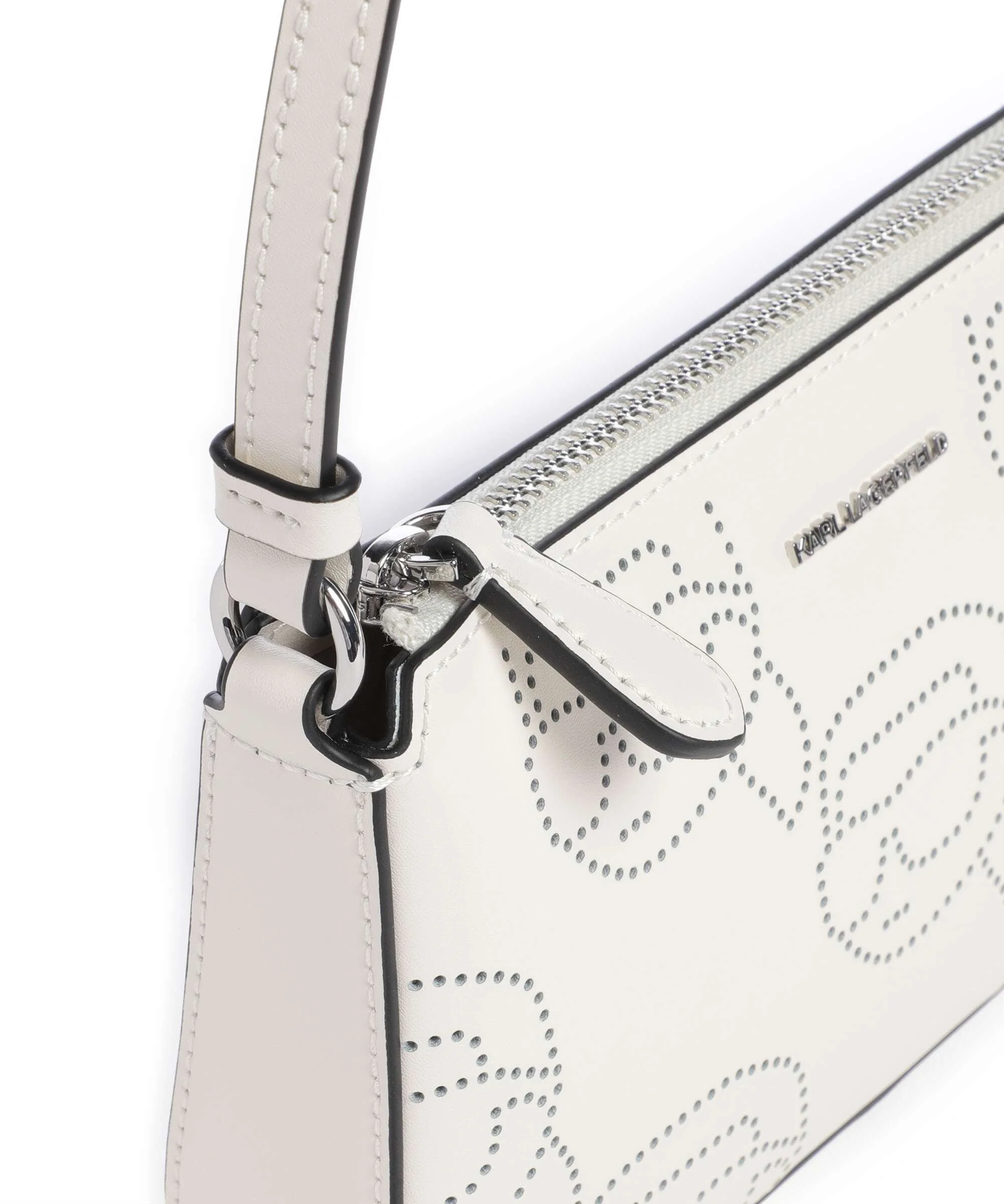Karl Lagerfeld K/Ikonik Crossbody tas offwhite - Image 4