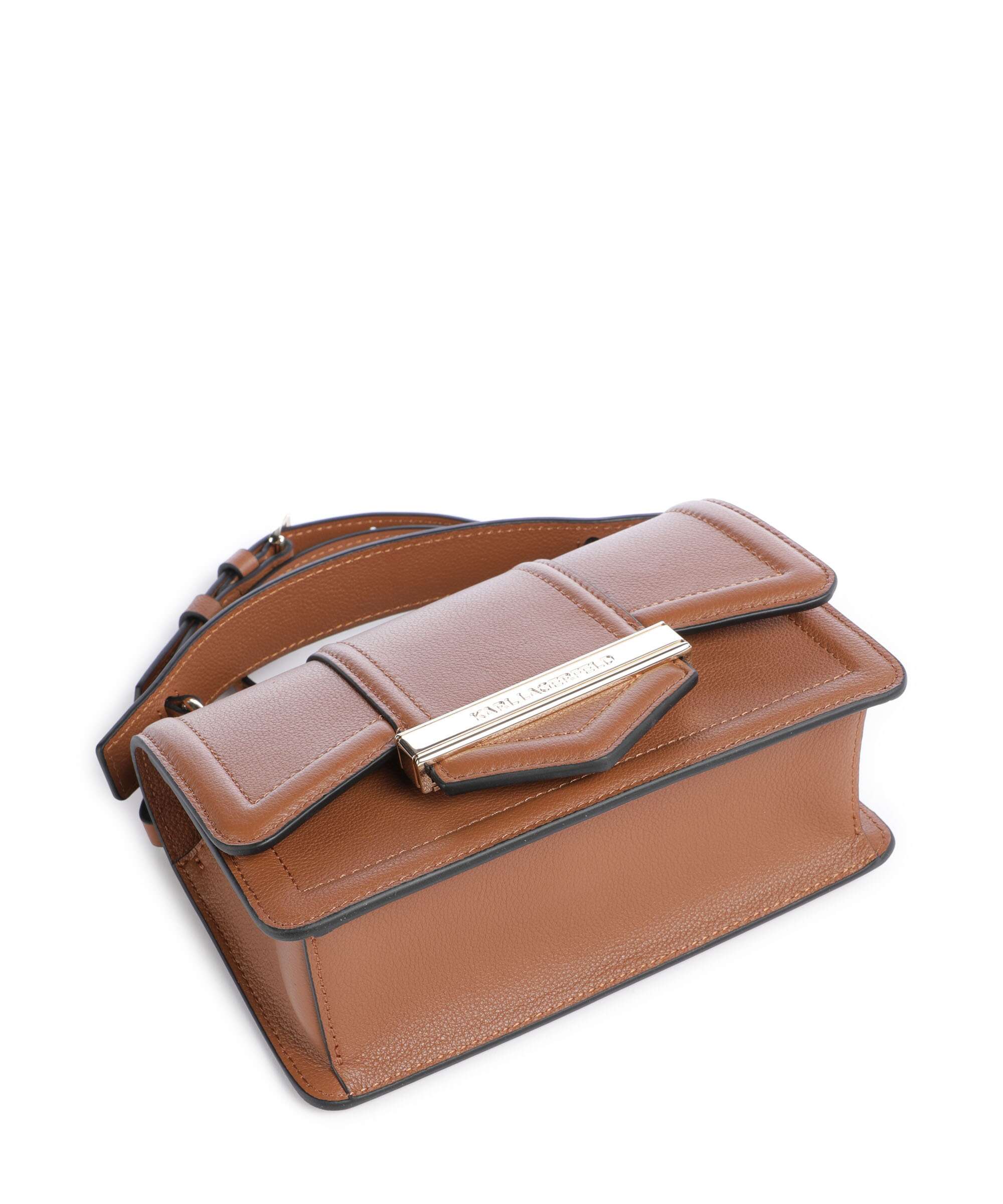 Karl Lagerfeld K/Nova Small Crossbody tas dark tan - Image 5