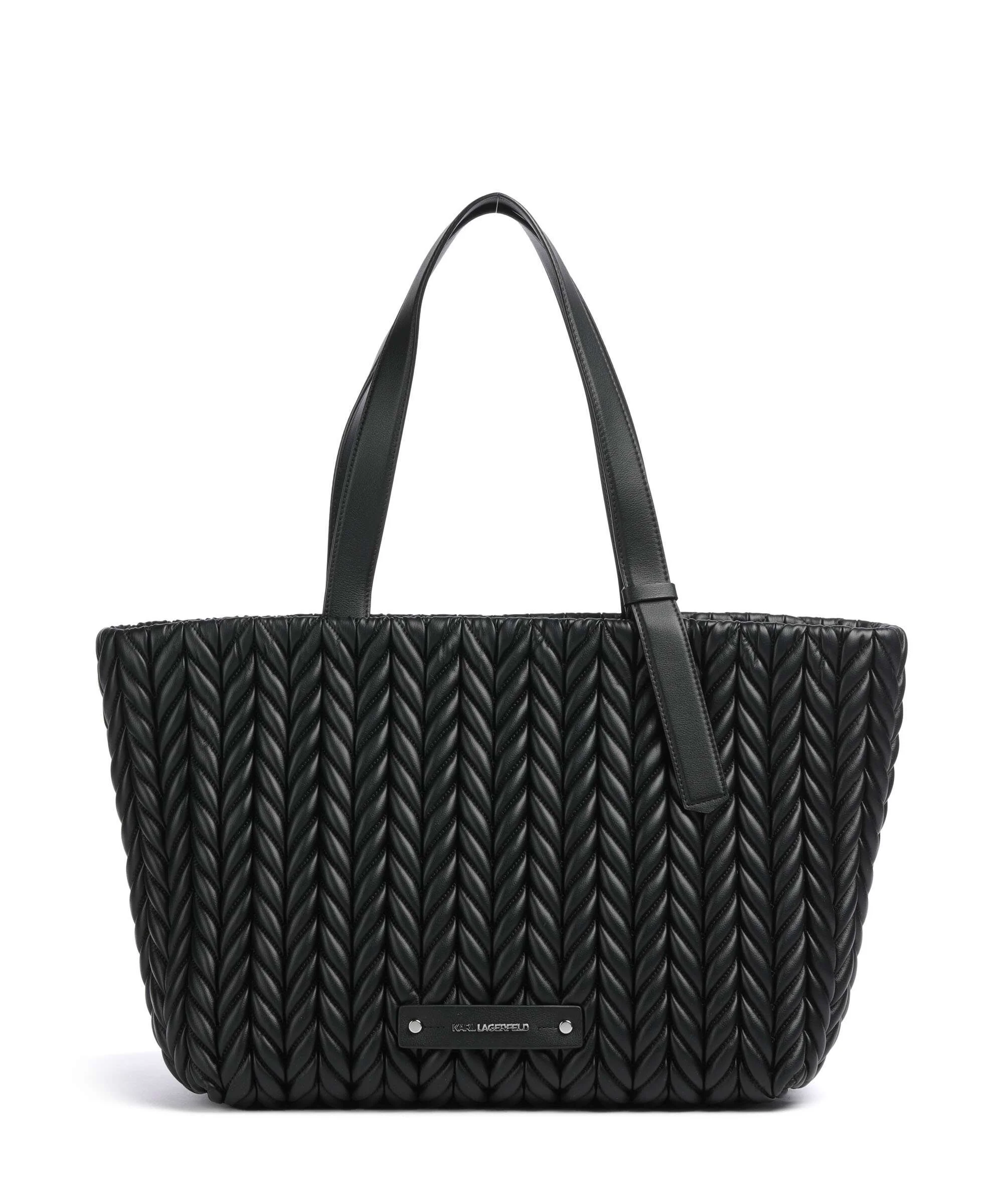 Karl Lagerfeld K/Pillow Boodschappentas black/nickel
