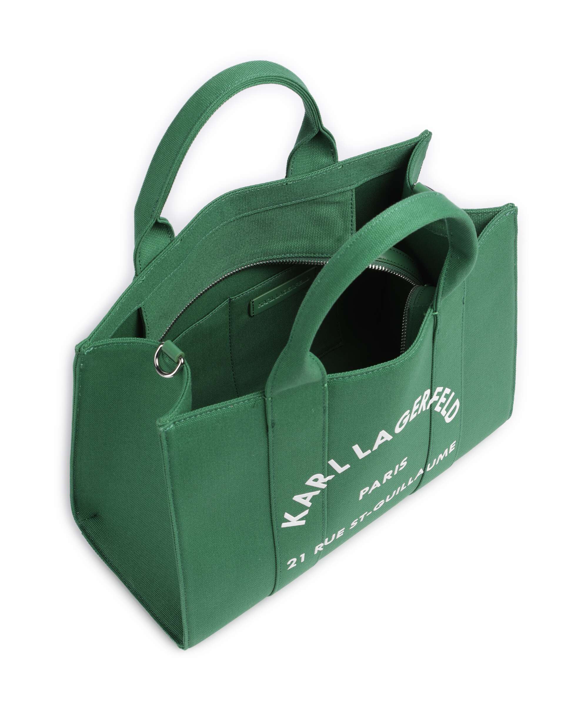 Karl Lagerfeld K/Rue St Guillaume Medium Handtas plant green - Image 5
