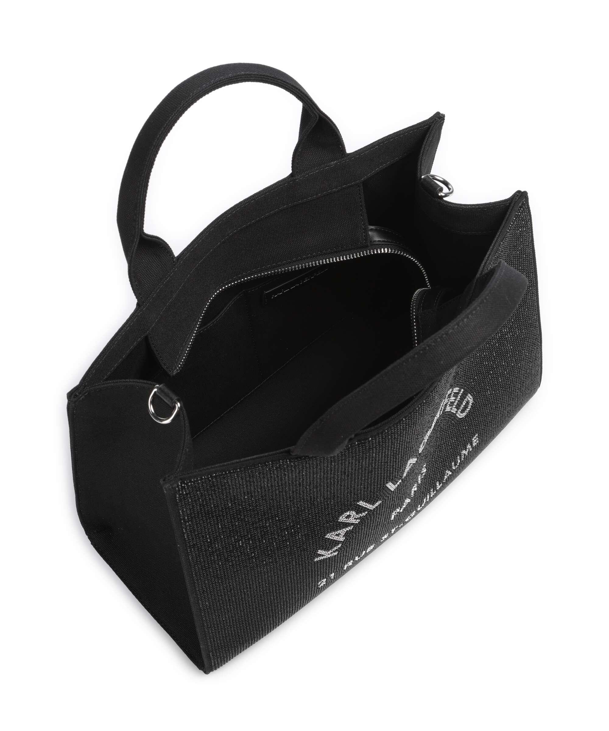 Karl Lagerfeld K/Rue St Guillaume Medium Handtas black embellishment - Image 5