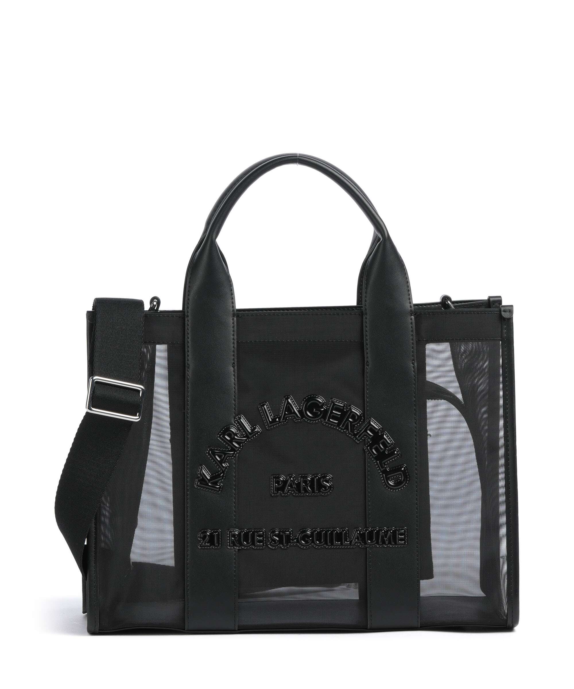 Karl Lagerfeld K/Rue St Guillaume Medium Handtas black