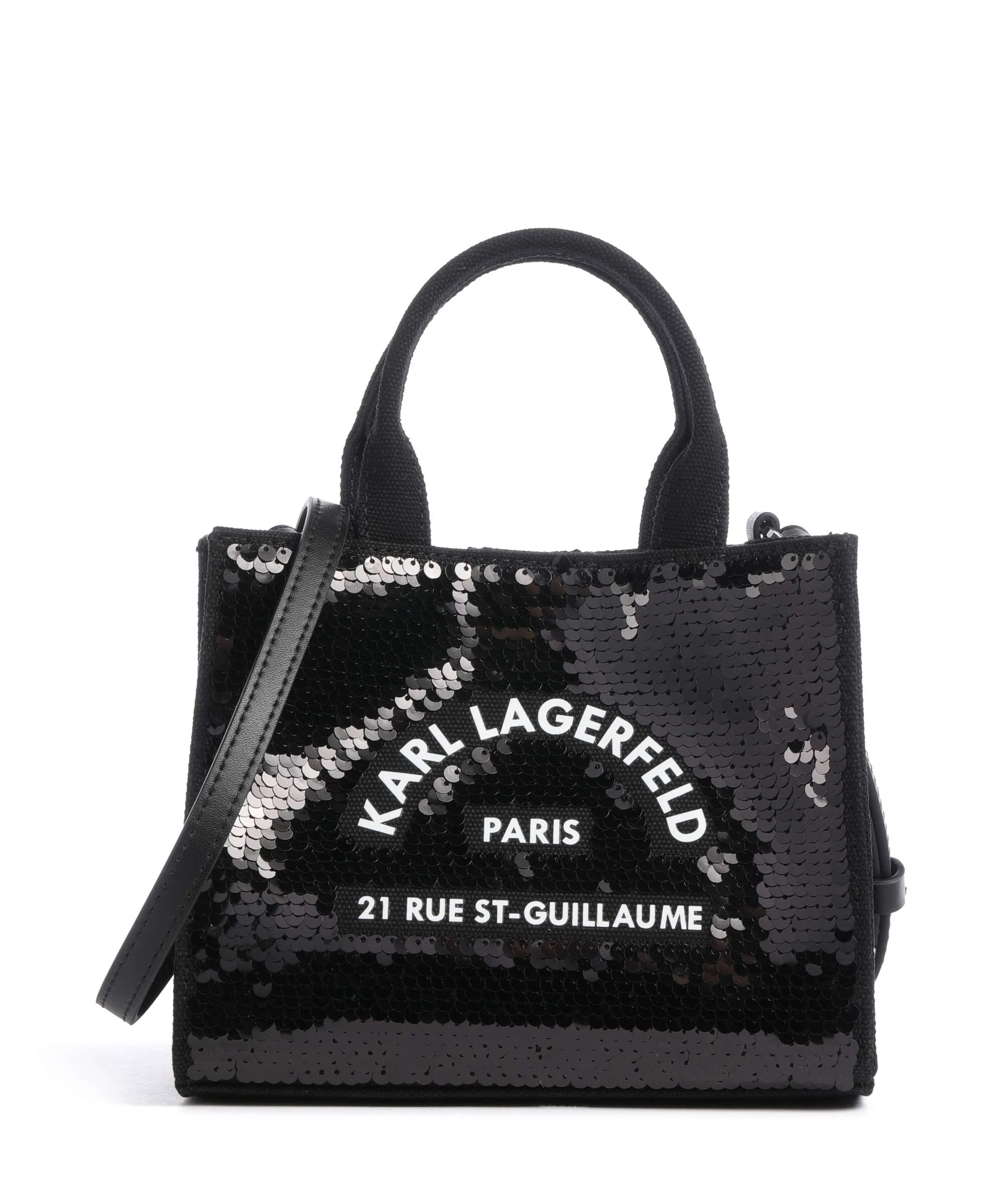 Karl Lagerfeld K/Rue St Guillaume Mini Crossbody tas black