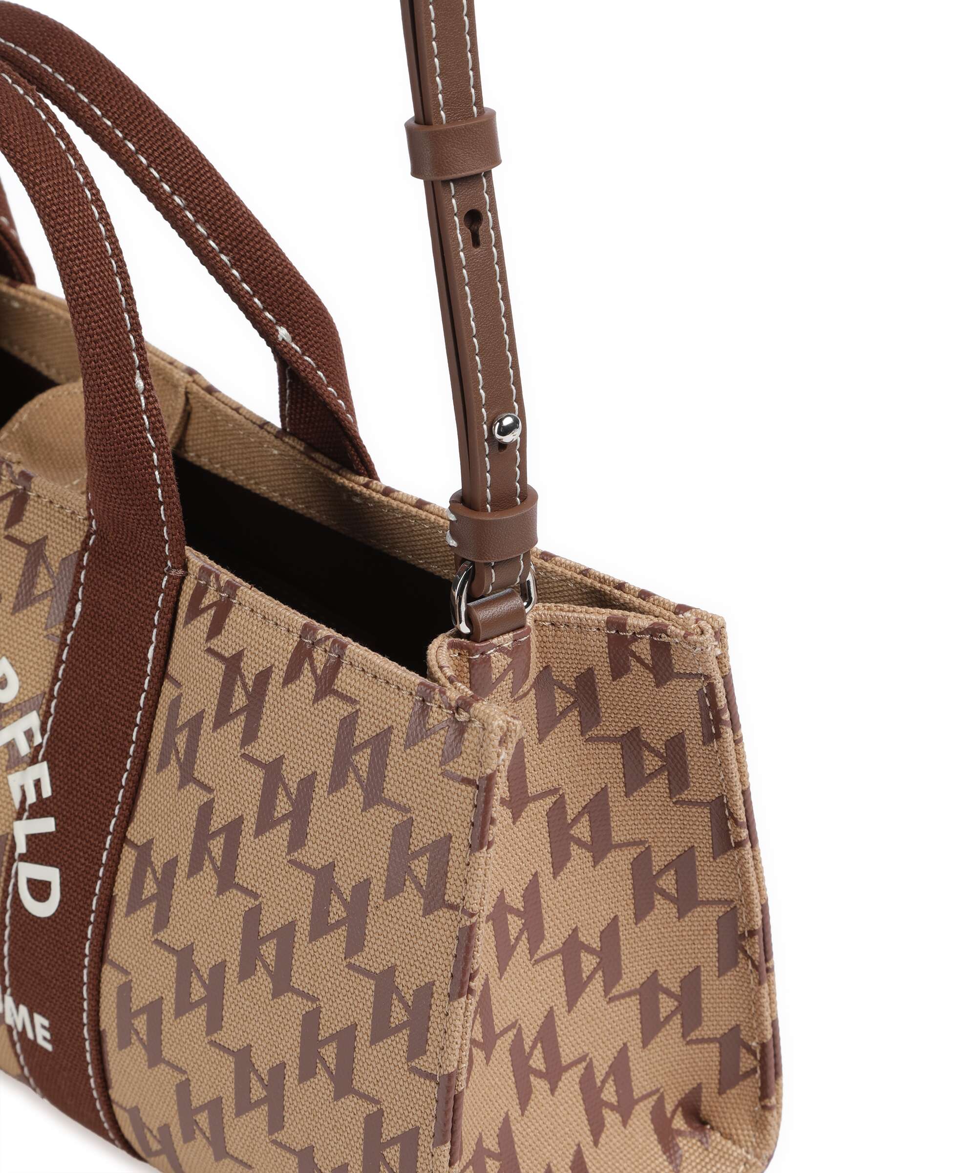 Karl Lagerfeld K/Rue St Guillaume Monogram Handtas monogram nougat brown - Image 5
