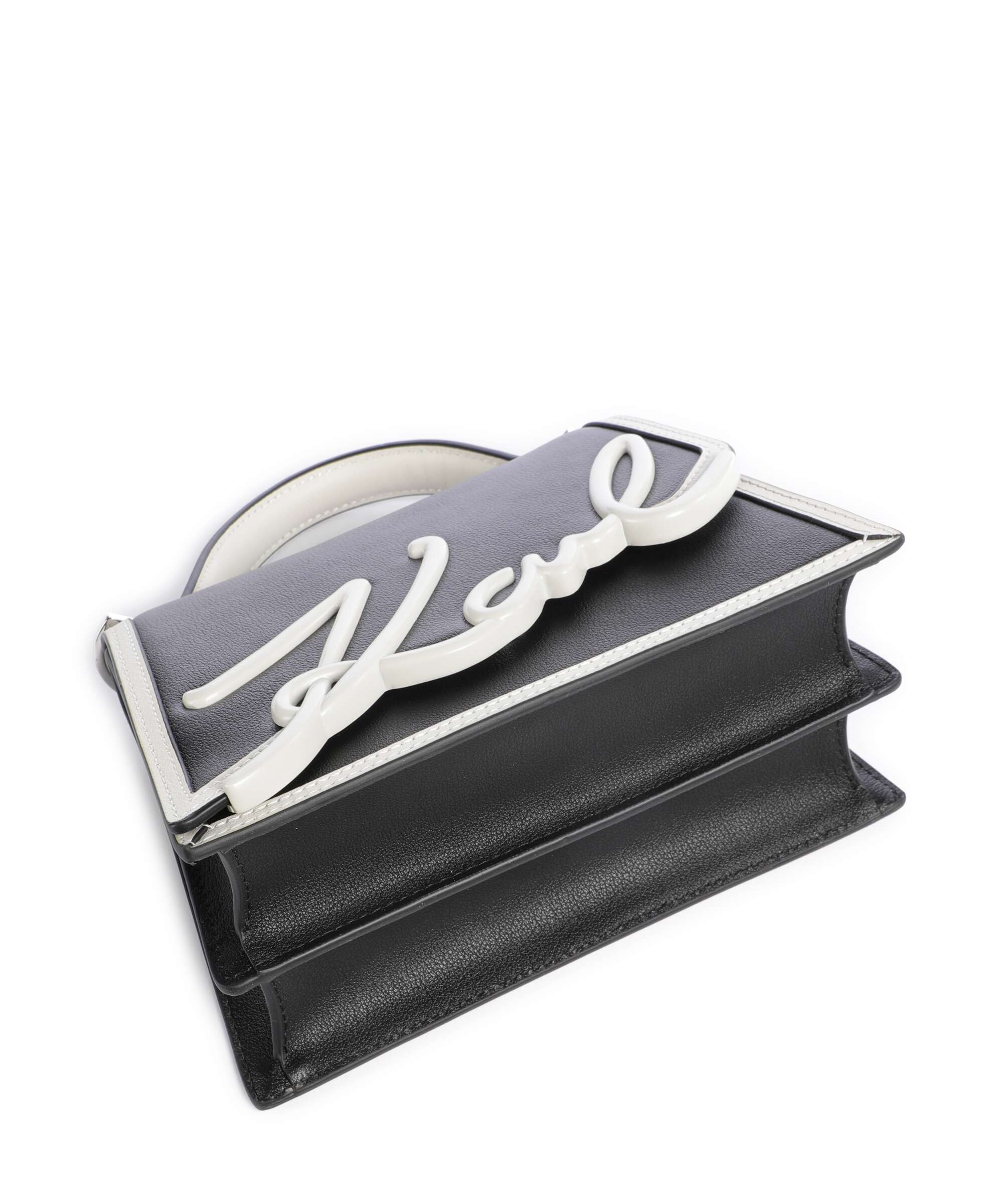 Karl Lagerfeld K/Signature 2.0 Crossbody tas black/white - Image 5
