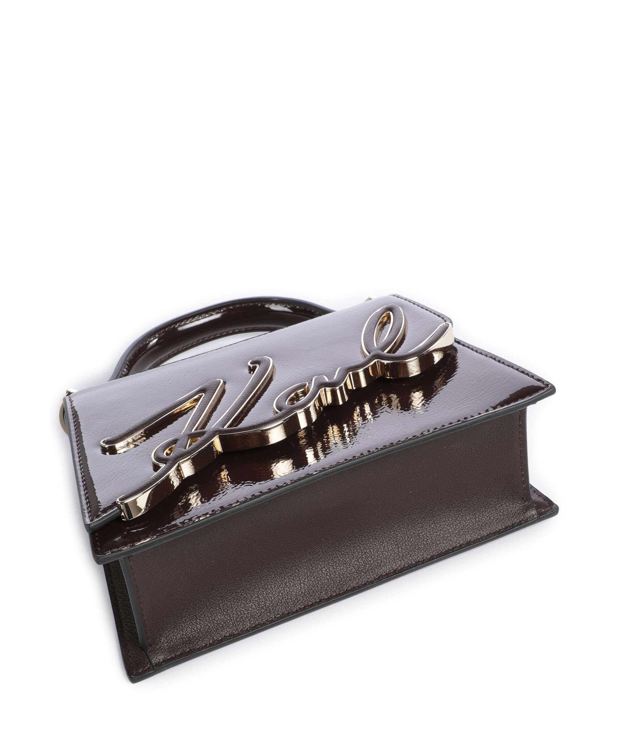 Karl Lagerfeld K/Signature 2.0 Small Crossbody tas tobacco - Image 5