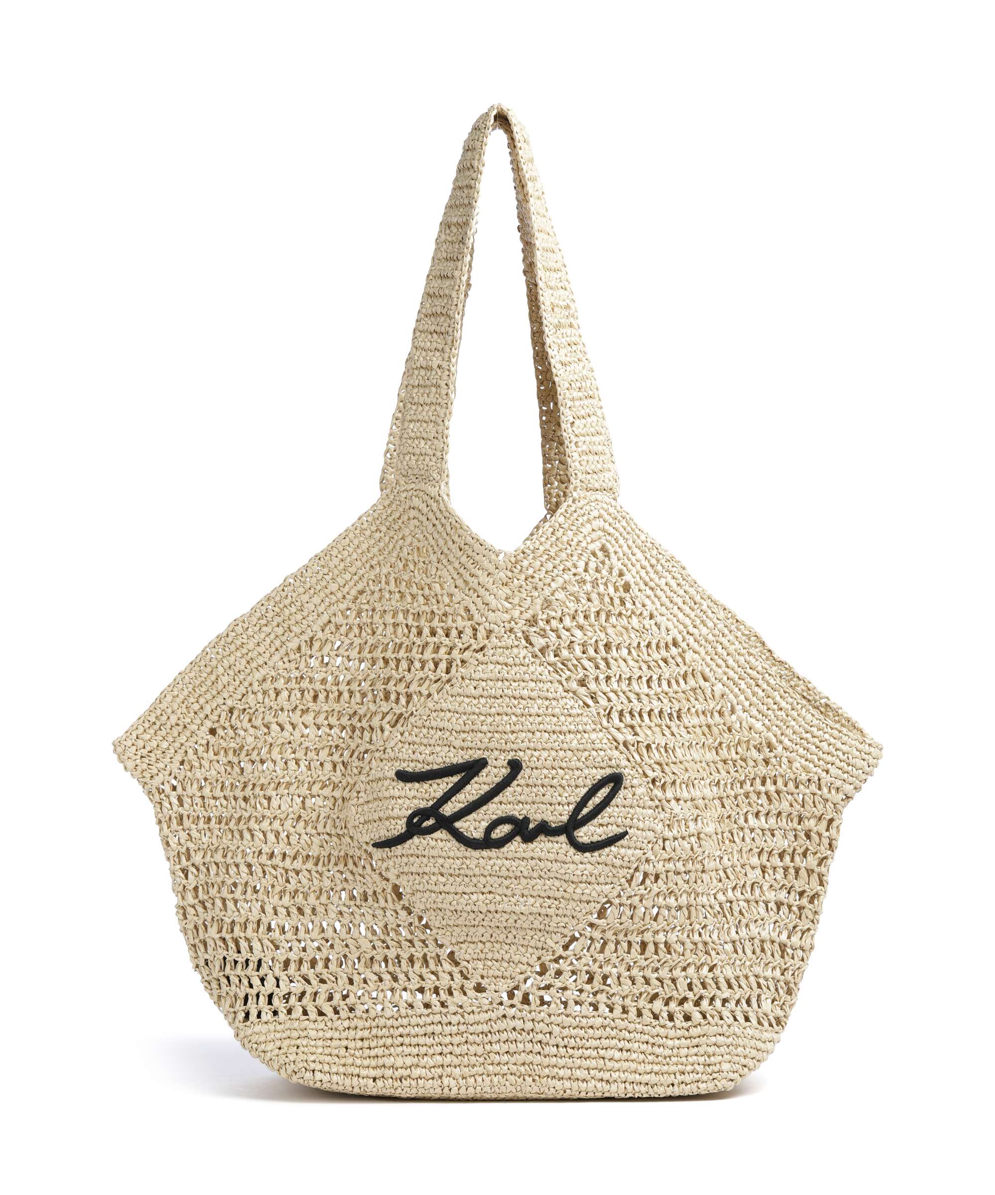 Karl Lagerfeld K/Signature Boodschappentas natural
