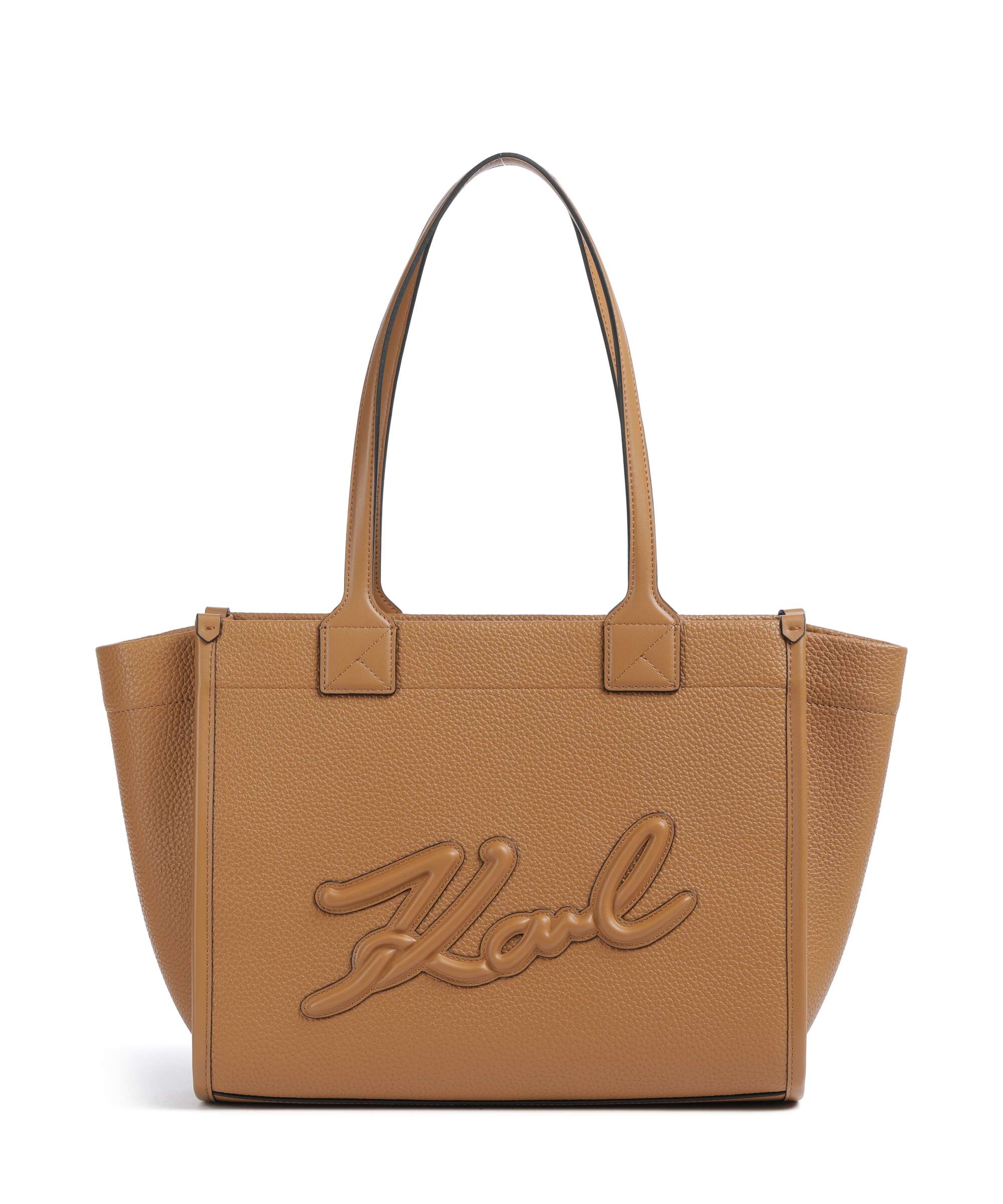 Karl Lagerfeld K/Skuare Medium Boodschappentas caramel