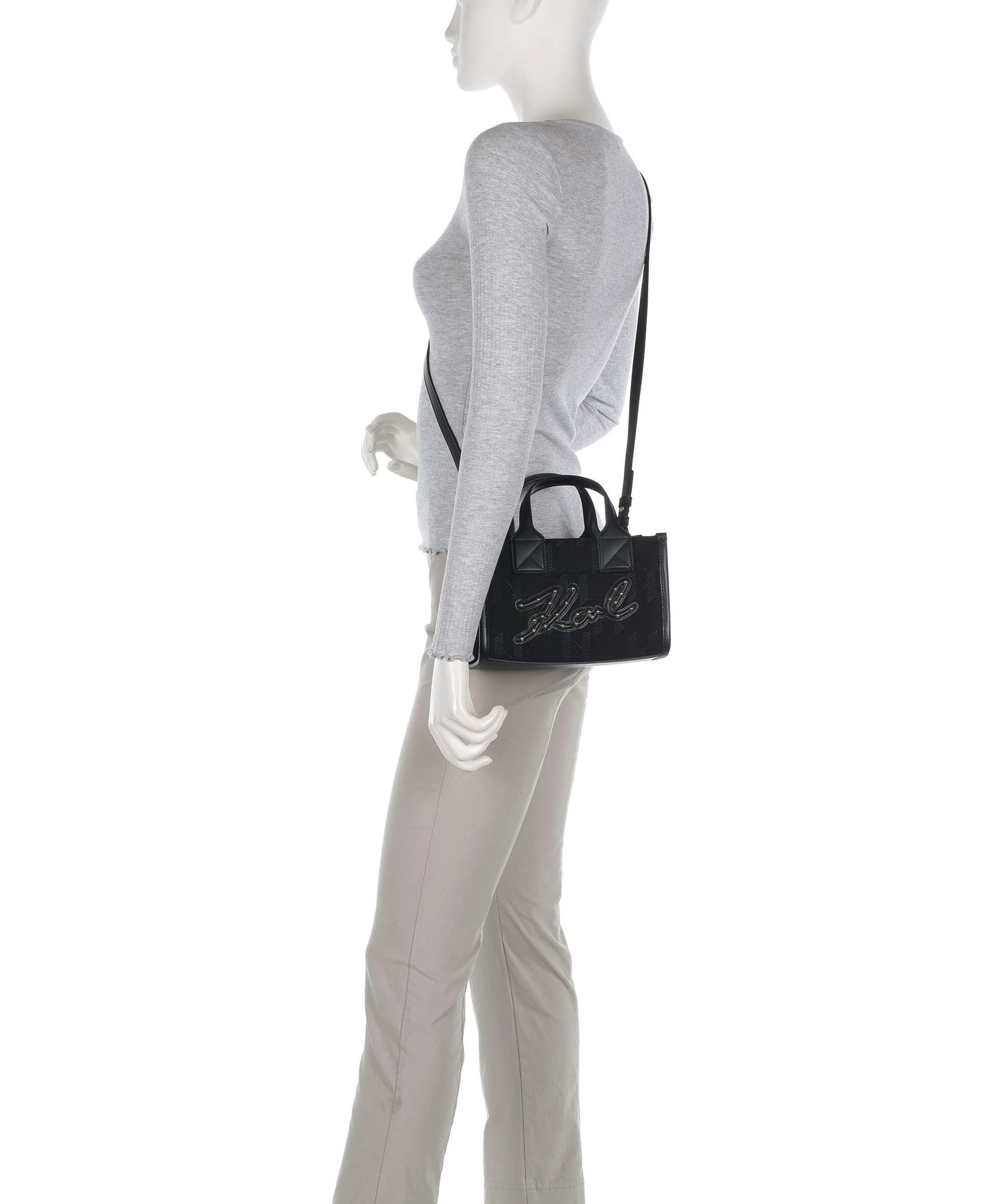 Karl Lagerfeld K/Skuare Small Crossbody tas black - Image 3